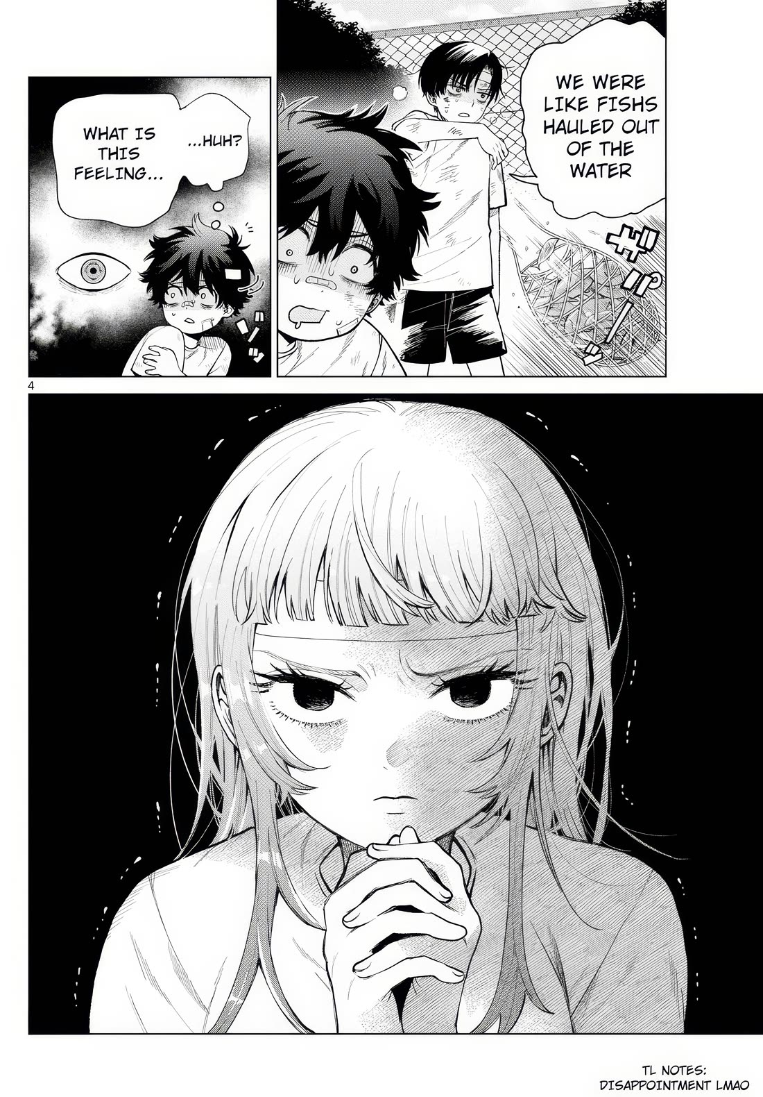 Momose Akira's First Love is a Failure. Chapter 9 page 4 - Chapter 9: Emotions Mid-jump