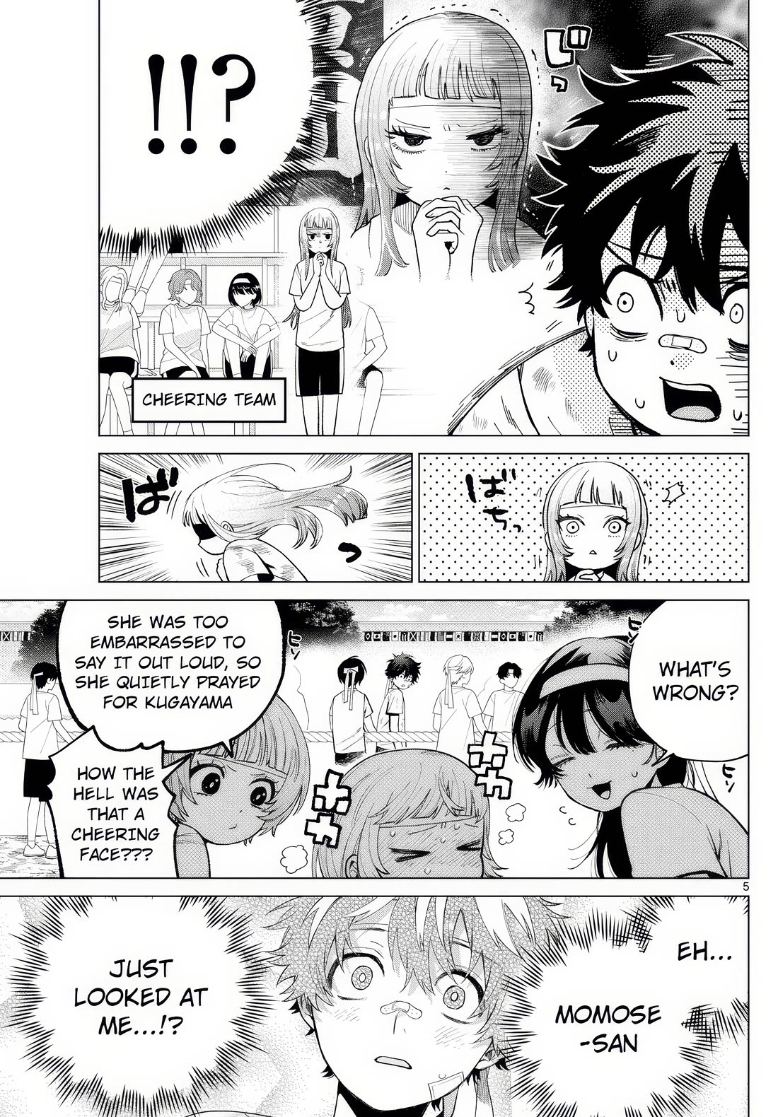 Momose Akira's First Love is a Failure. Chapter 9 page 5 - Chapter 9: Emotions Mid-jump
