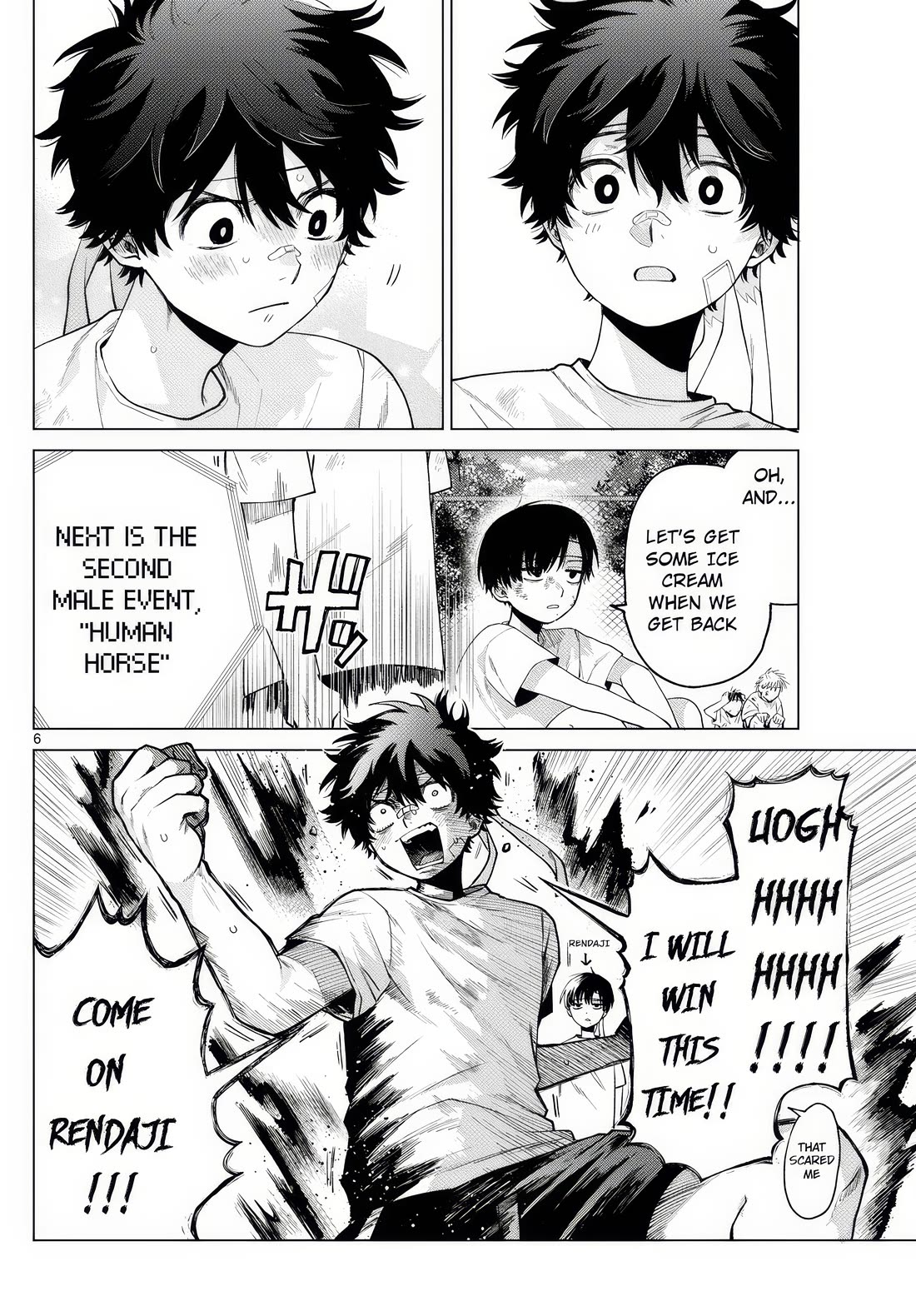 Momose Akira's First Love is a Failure. Chapter 9 page 6 - Chapter 9: Emotions Mid-jump