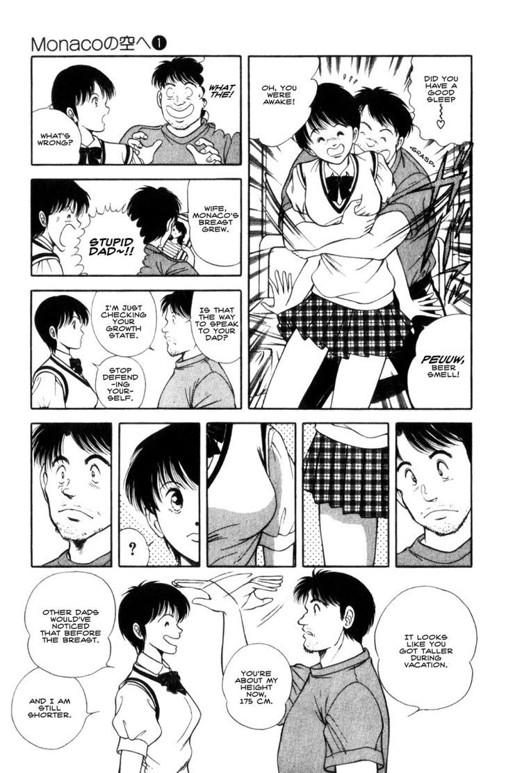 Monaco no Sora e Chapter 1 page 9 - Chapter 1 : Monaco, meets