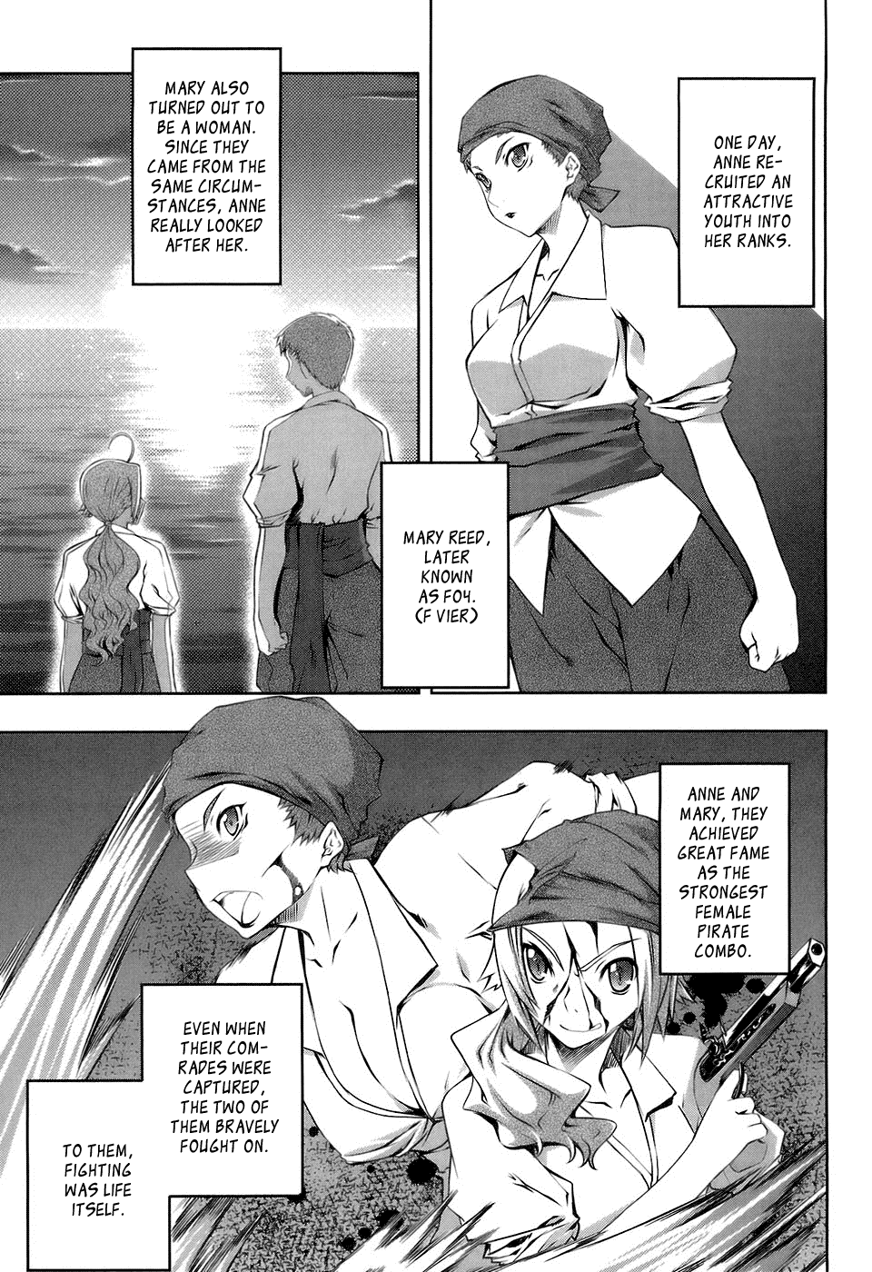 Mondlicht - Tsuki no Tsubasa Chapter 14 page 7 - Chapter 14: Woman Pirate