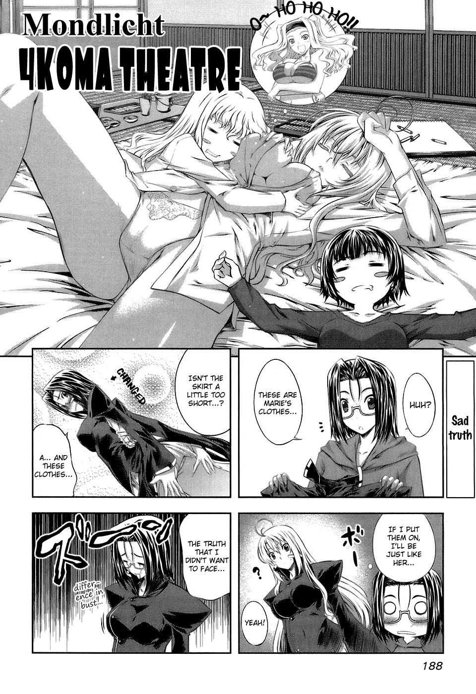 Mondlicht - Tsuki no Tsubasa Chapter 18.5 page 2 - Chapter 18.5: Mondlicht 4koma Theatre