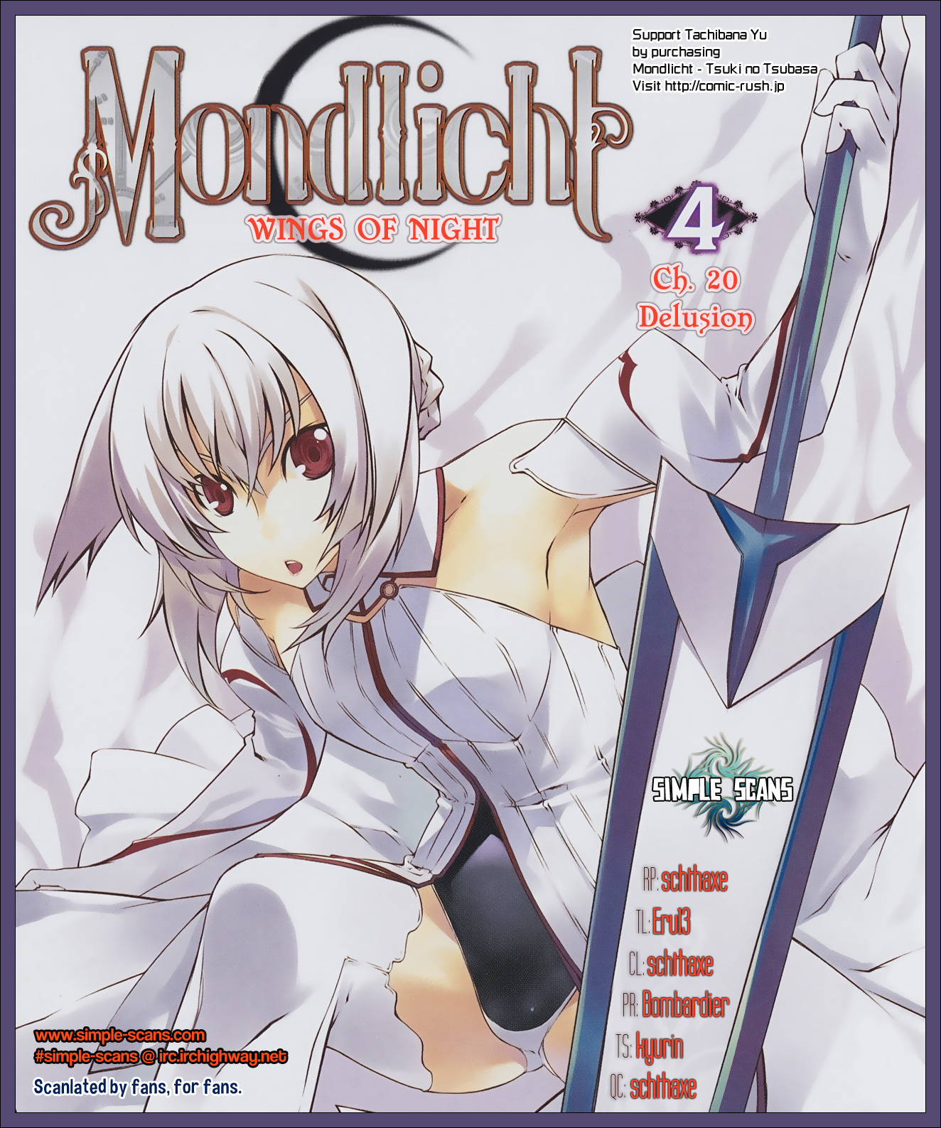 Mondlicht - Tsuki no Tsubasa Chapter 20 page 1 - Chapter 20: Delusion