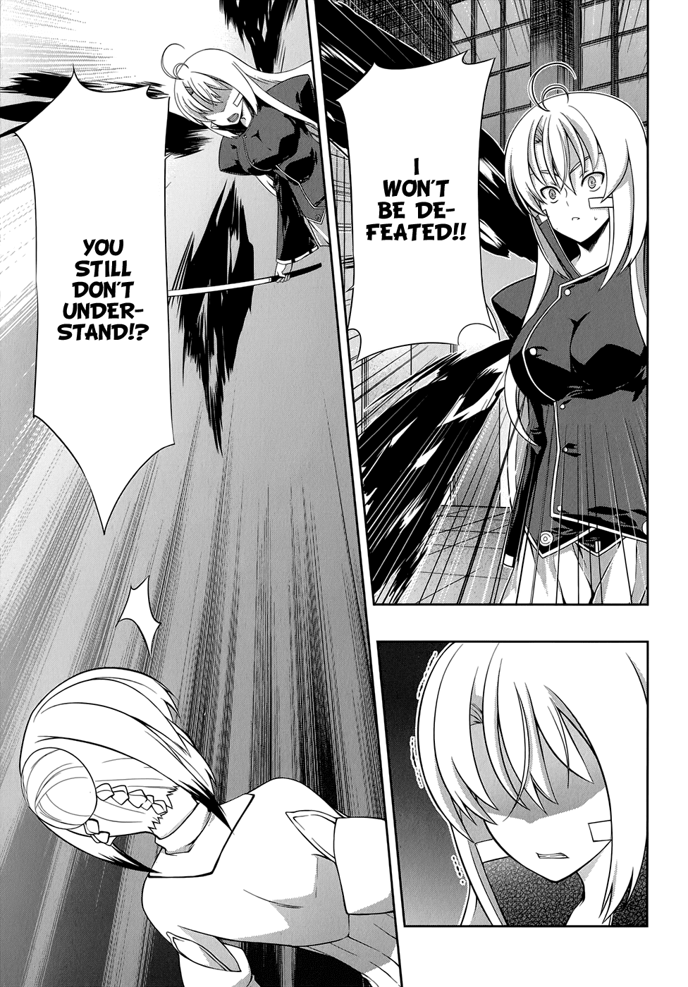 Mondlicht - Tsuki no Tsubasa Chapter 32 page 7 - Chapter 32: Confrontation: F11 vs F01