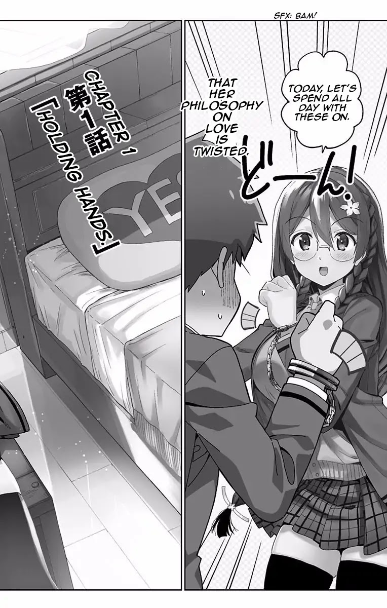 Mone-san no Majime Sugiru Tsukiaikata Chapter 1 page 3 - Chapter 1: Holding Hands