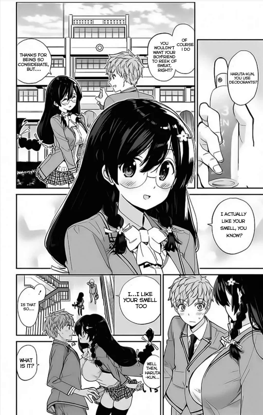 Mone-san no Majime Sugiru Tsukiaikata Chapter 2 page 3 - Chapter 2: Chapter 2: Smell