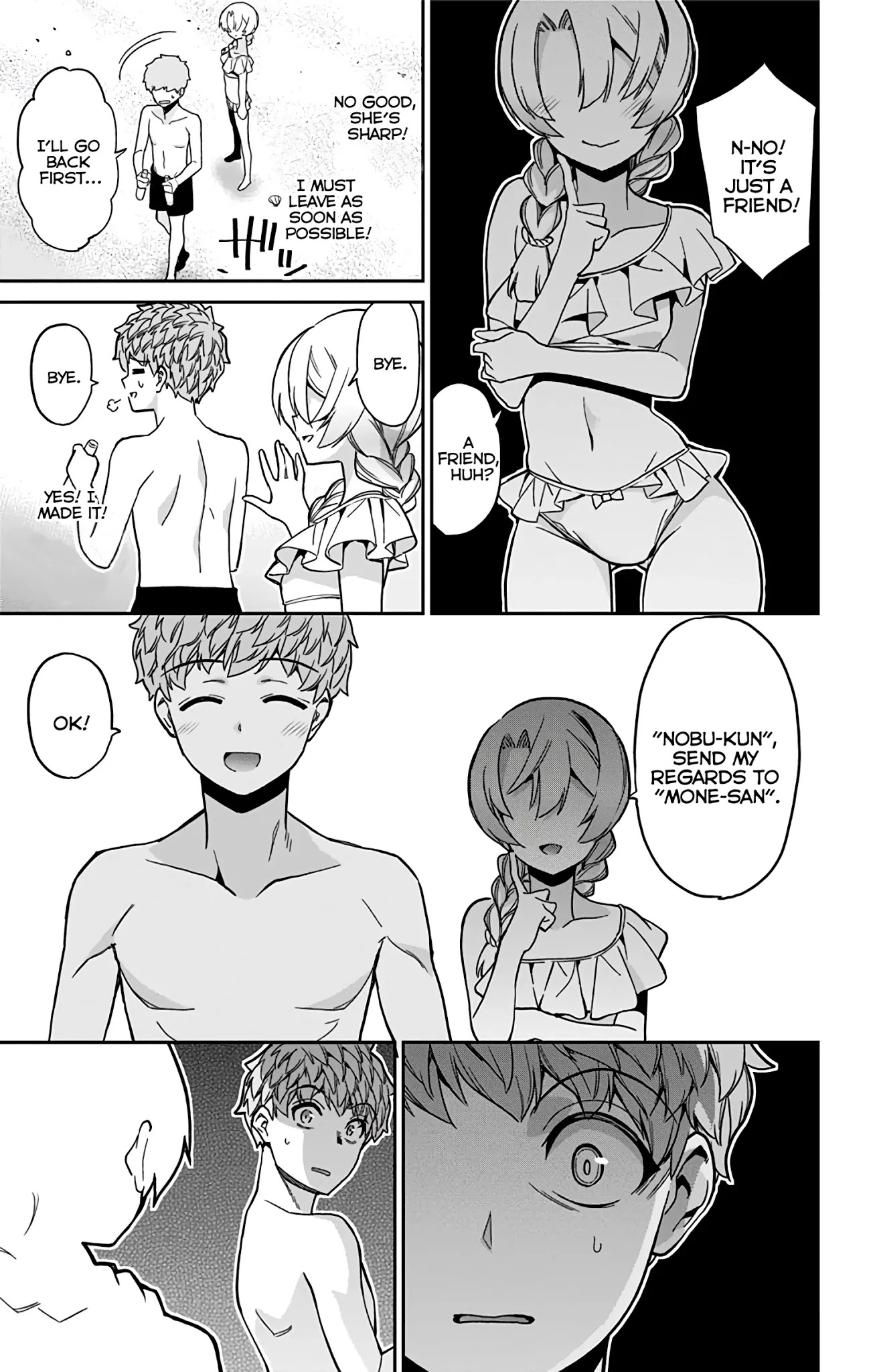 Mone-san no Majime Sugiru Tsukiaikata Chapter 24 page 16 - Chapter 24: The Sea Part 1