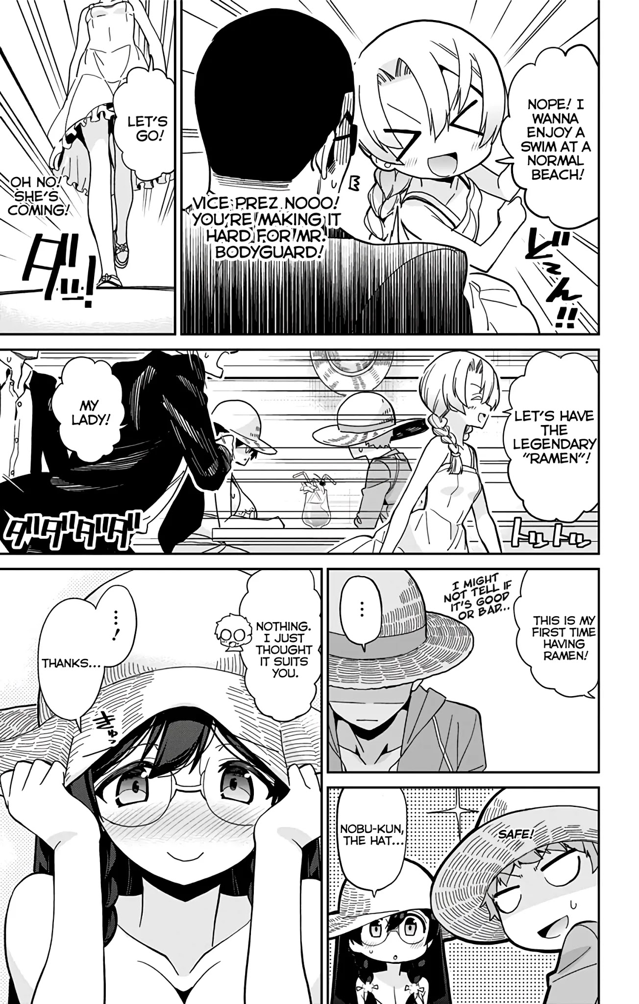 Mone-san no Majime Sugiru Tsukiaikata Chapter 24 page 8 - Chapter 24: The Sea Part 1