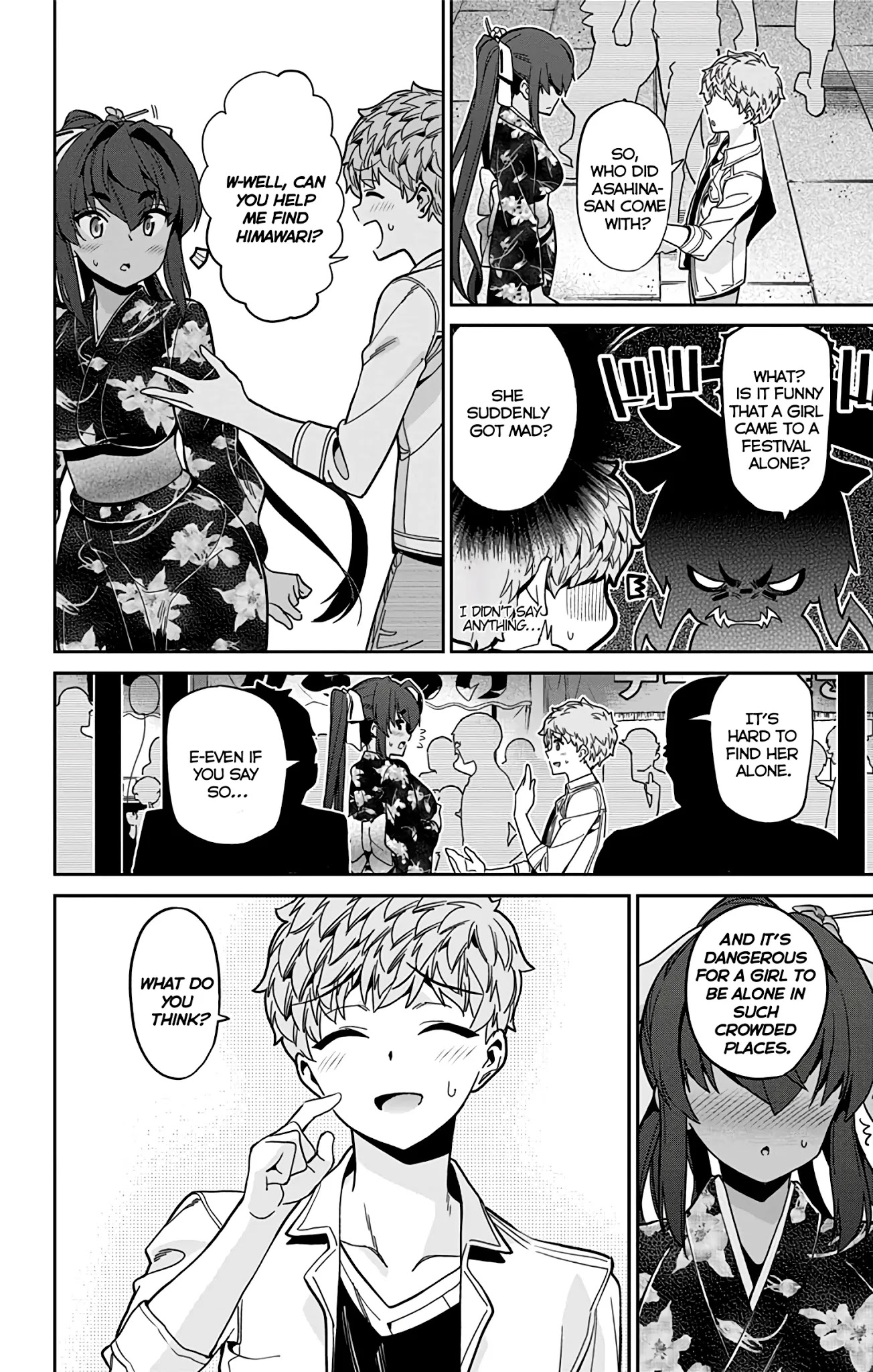 Mone-san no Majime Sugiru Tsukiaikata Chapter 28 page 7 - Chapter 28: Childhood Friends...? Part 2