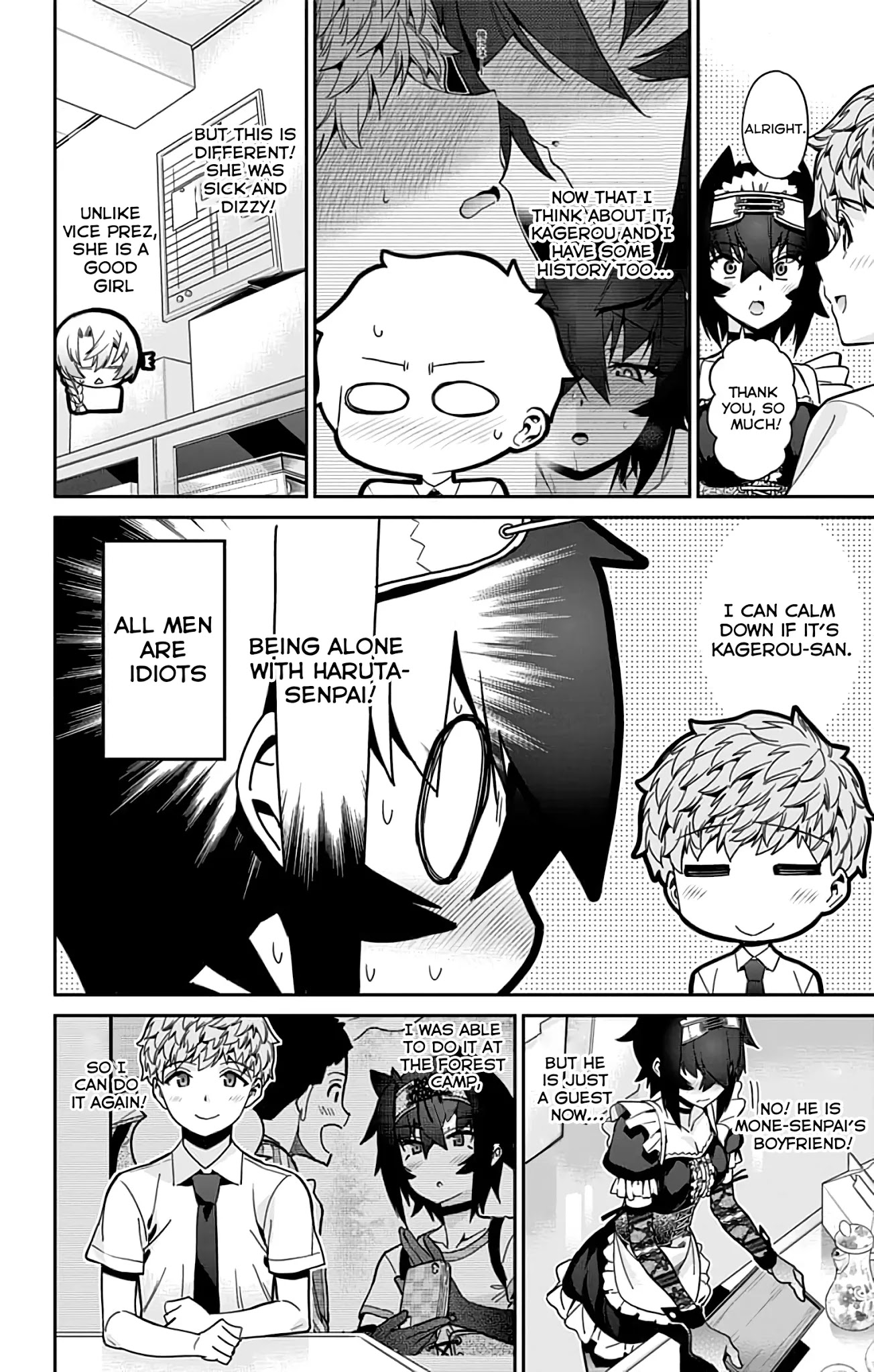 Mone-san no Majime Sugiru Tsukiaikata Chapter 30 page 13 - Chapter 30: Cultural Festival Part 1