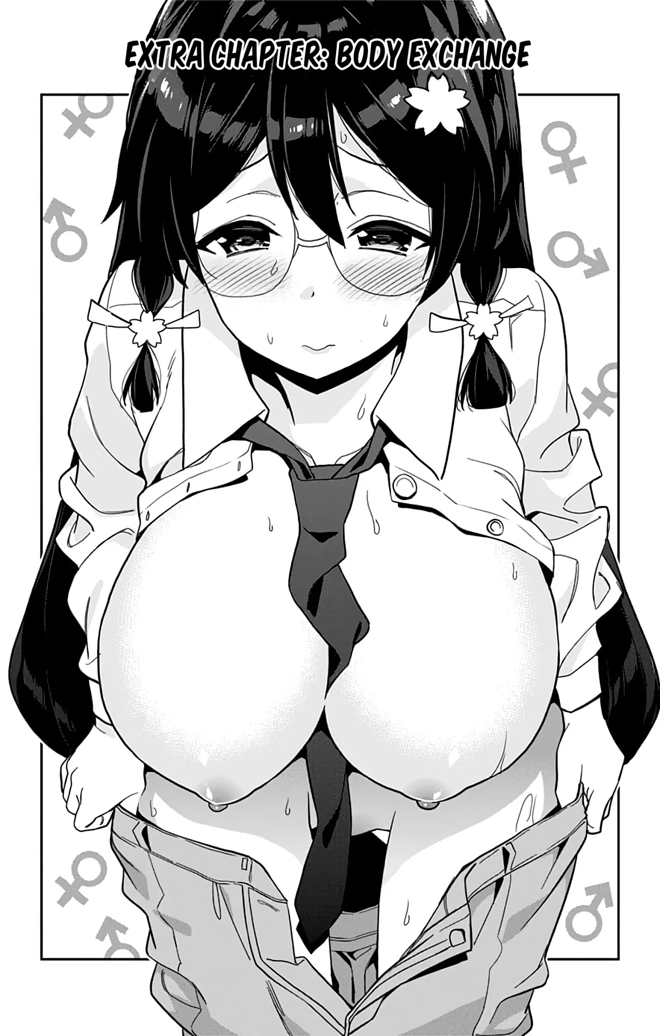 Mone-san no Majime Sugiru Tsukiaikata Chapter 38.5 page 7 - Chapter 38.5: Extra Chapter: Body Exchange