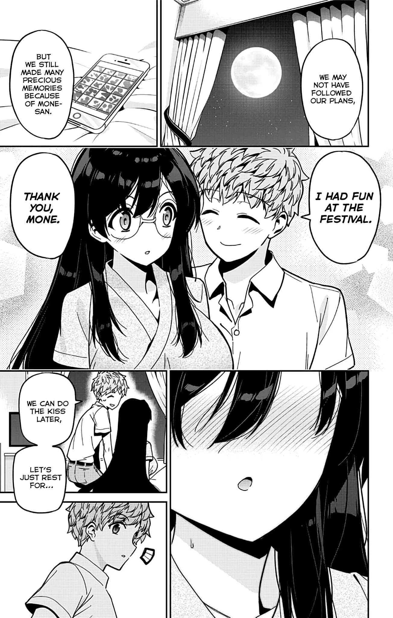 Mone-san no Majime Sugiru Tsukiaikata Chapter 38 page 12 - Chapter 38: Cultural Festival Part 9