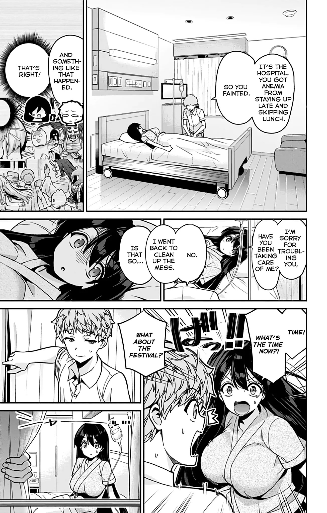 Mone-san no Majime Sugiru Tsukiaikata Chapter 38 page 8 - Chapter 38: Cultural Festival Part 9