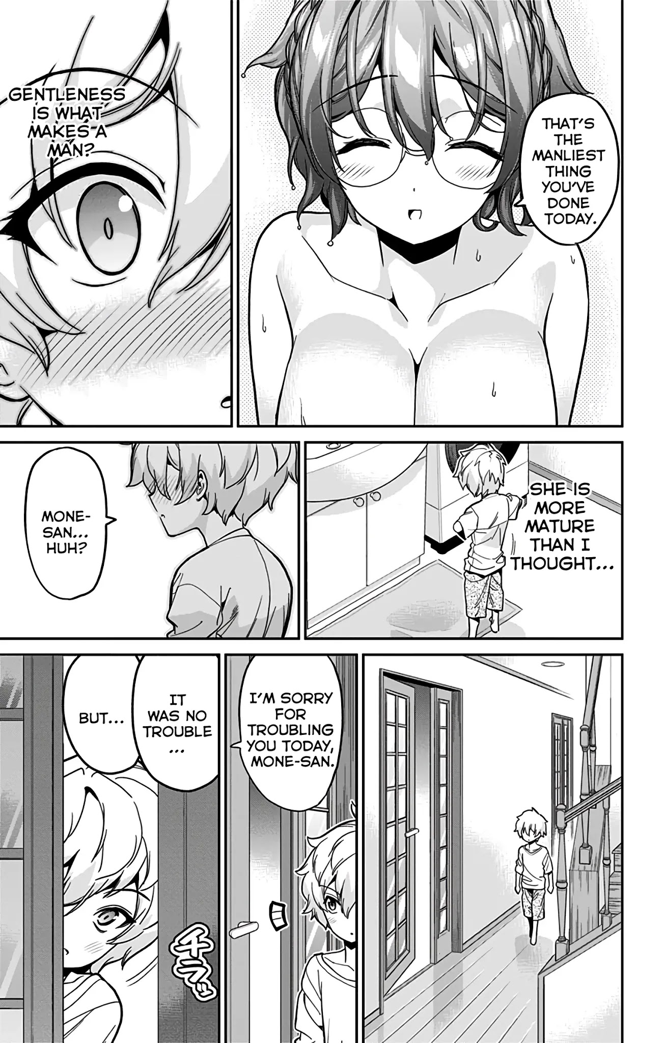 Mone-san no Majime Sugiru Tsukiaikata Chapter 39 page 16 - Chapter 39: Kid