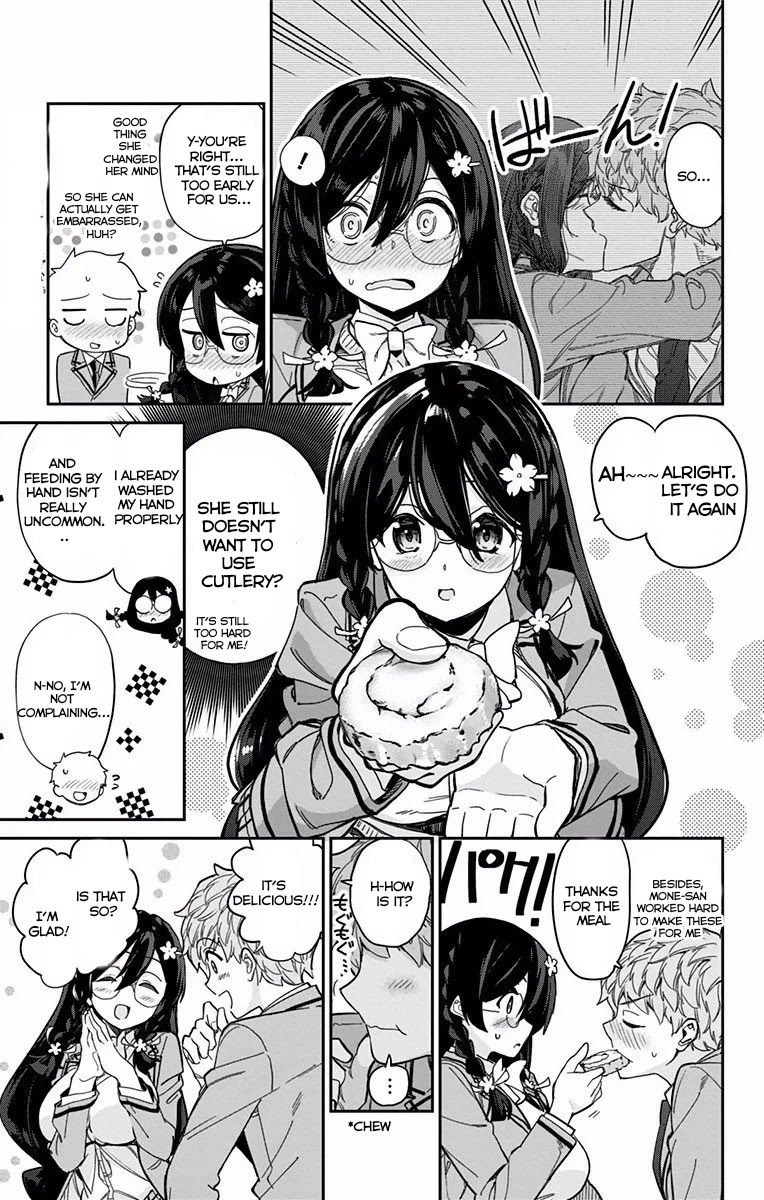 Mone-san no Majime Sugiru Tsukiaikata Chapter 4 page 6 - Chapter 4: Lunch