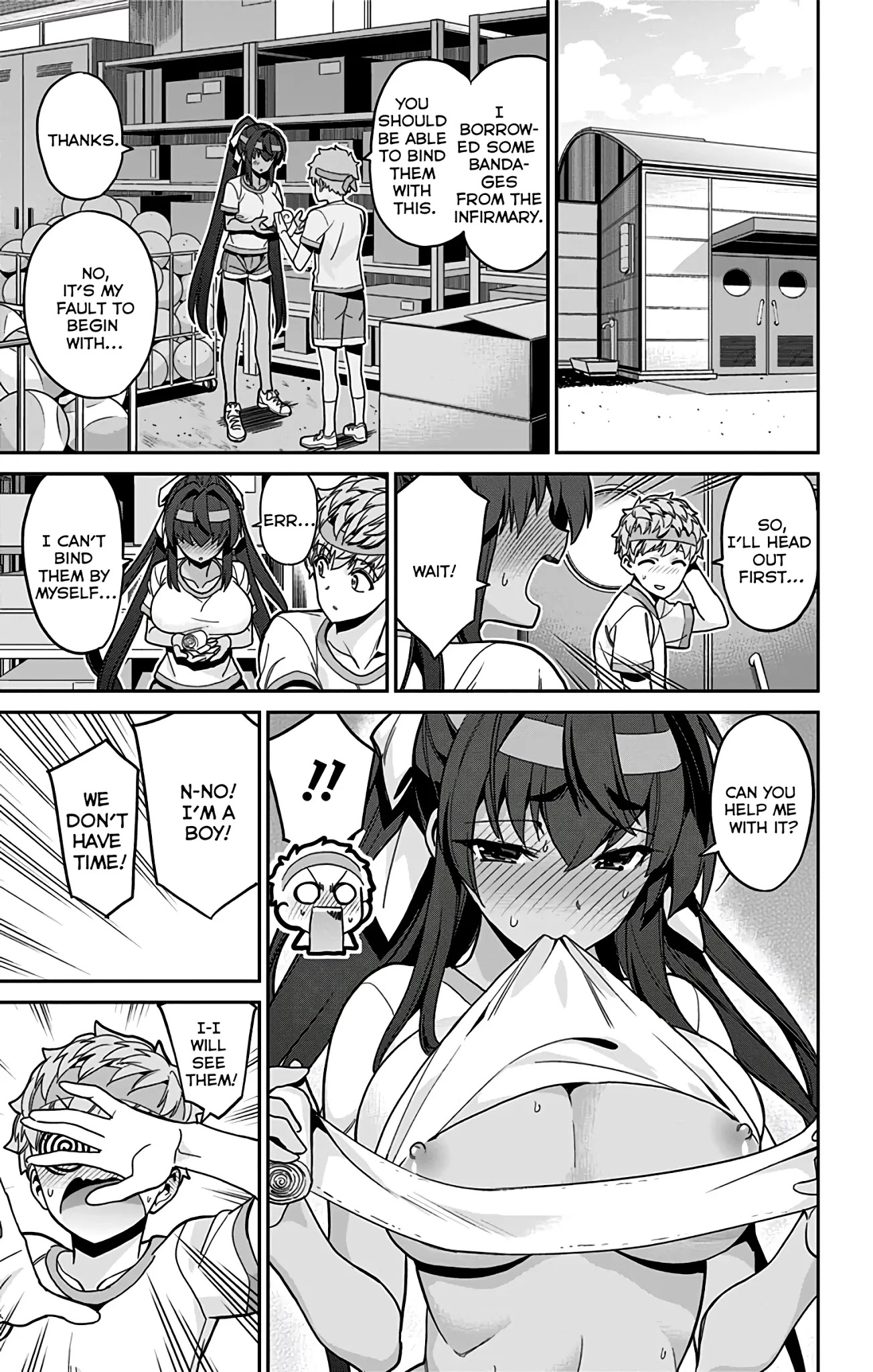 Mone-san no Majime Sugiru Tsukiaikata Chapter 40 page 10 - Chapter 40: Sports Festival