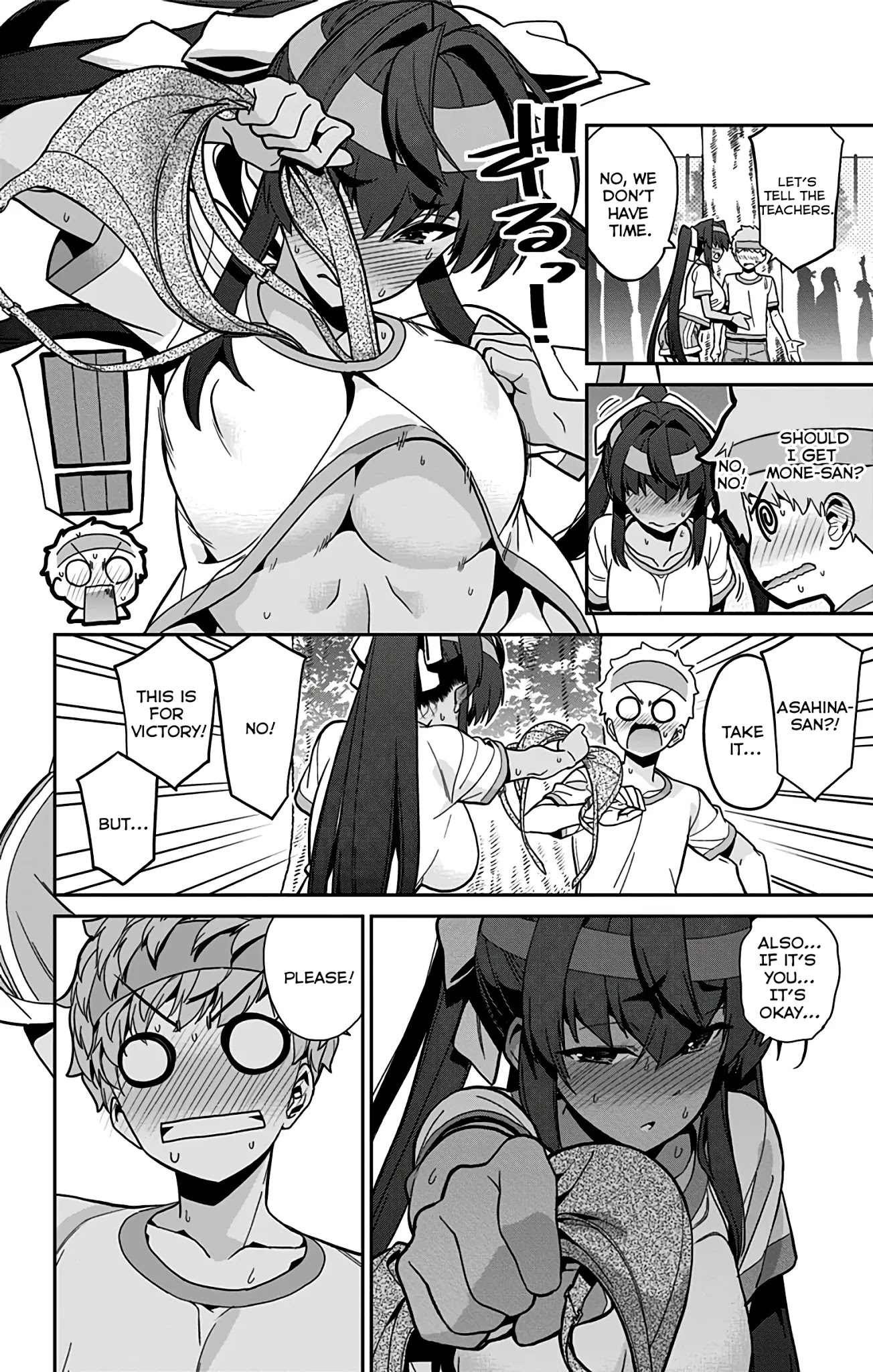 Mone-san no Majime Sugiru Tsukiaikata Chapter 40 page 5 - Chapter 40: Sports Festival