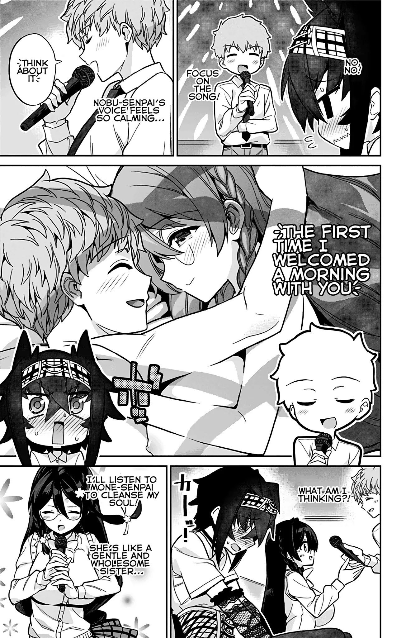 Mone-san no Majime Sugiru Tsukiaikata Chapter 45 page 12 - Chapter 45: Karaoke