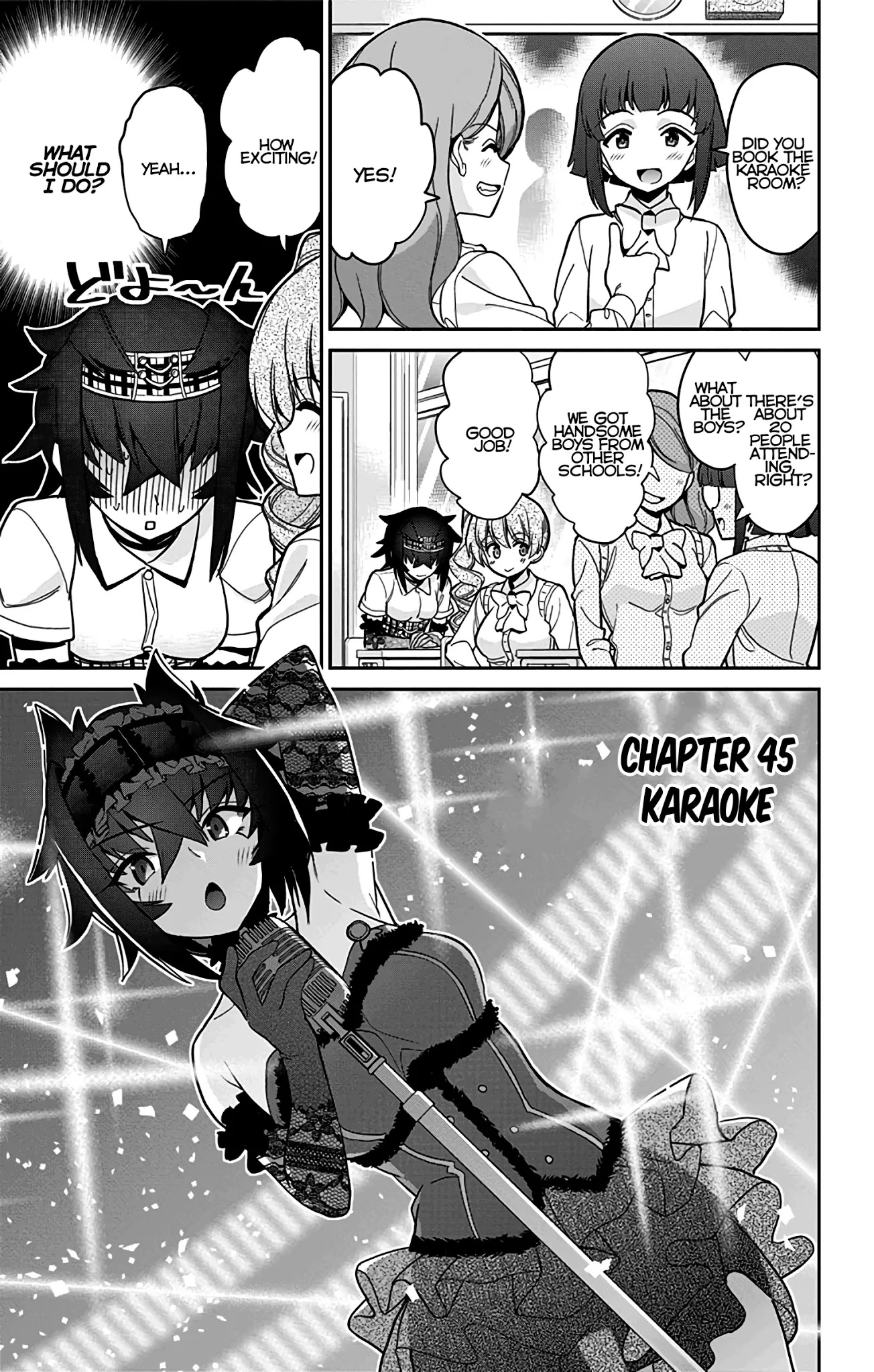 Mone-san no Majime Sugiru Tsukiaikata Chapter 45 page 2 - Chapter 45: Karaoke