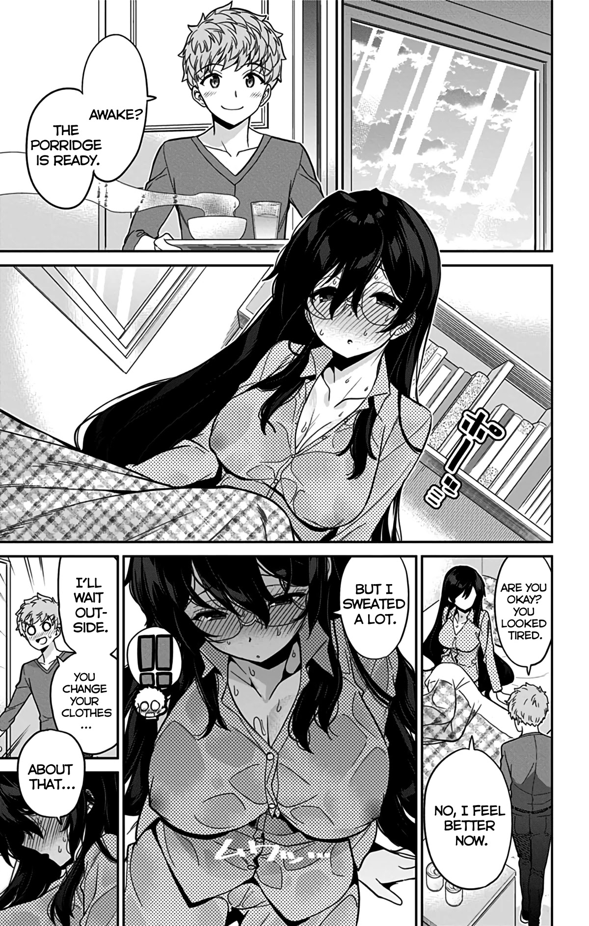 Mone-san no Majime Sugiru Tsukiaikata Chapter 46 page 10 - Chapter 46: Taking Care