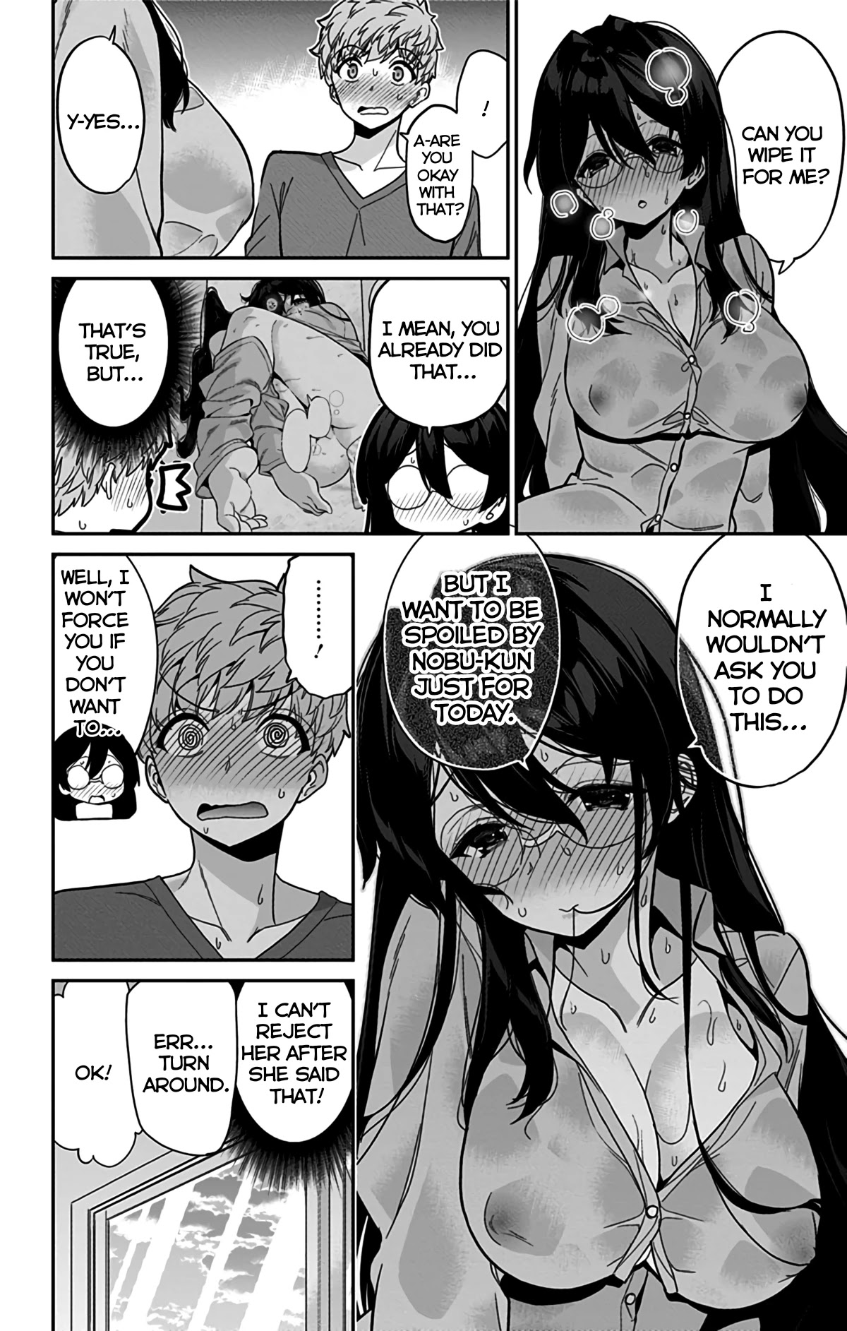 Mone-san no Majime Sugiru Tsukiaikata Chapter 46 page 11 - Chapter 46: Taking Care