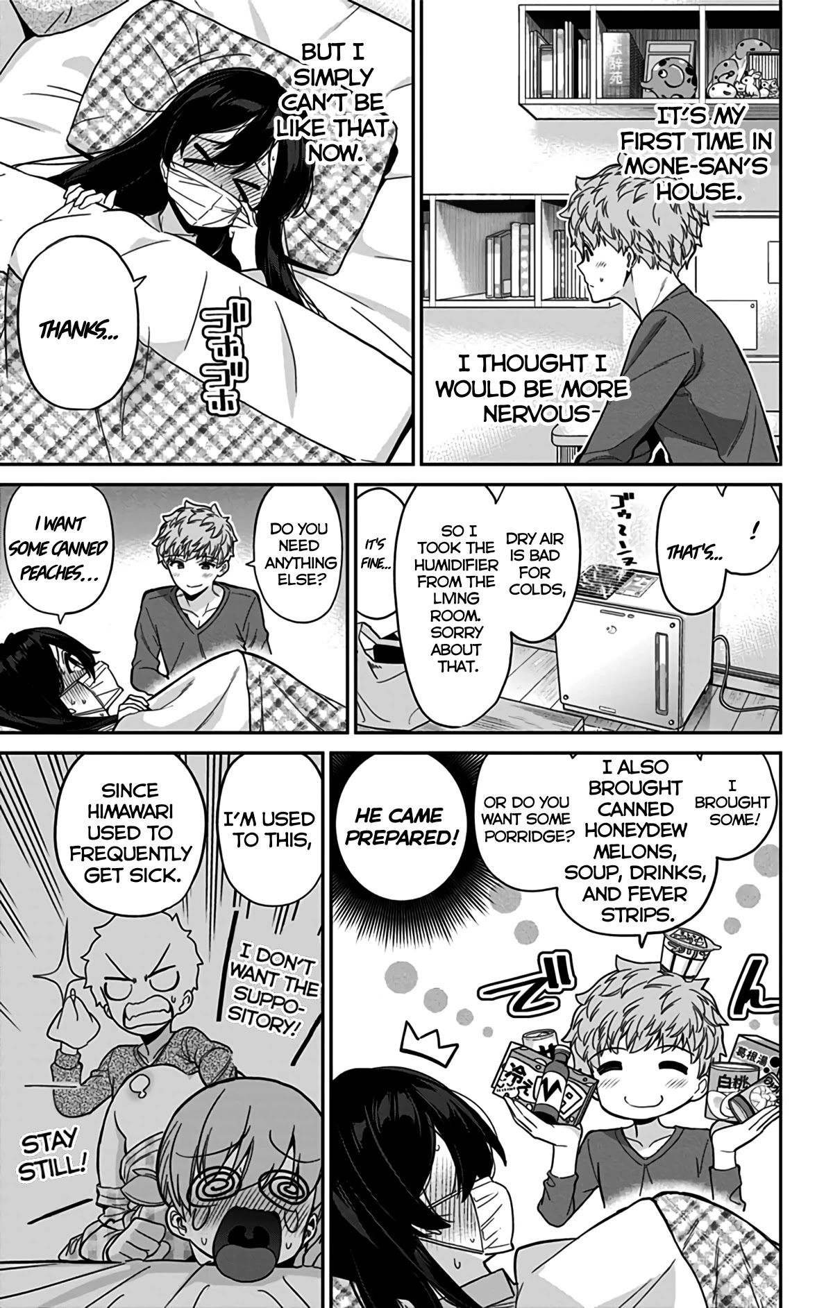 Mone-san no Majime Sugiru Tsukiaikata Chapter 46 page 4 - Chapter 46: Taking Care