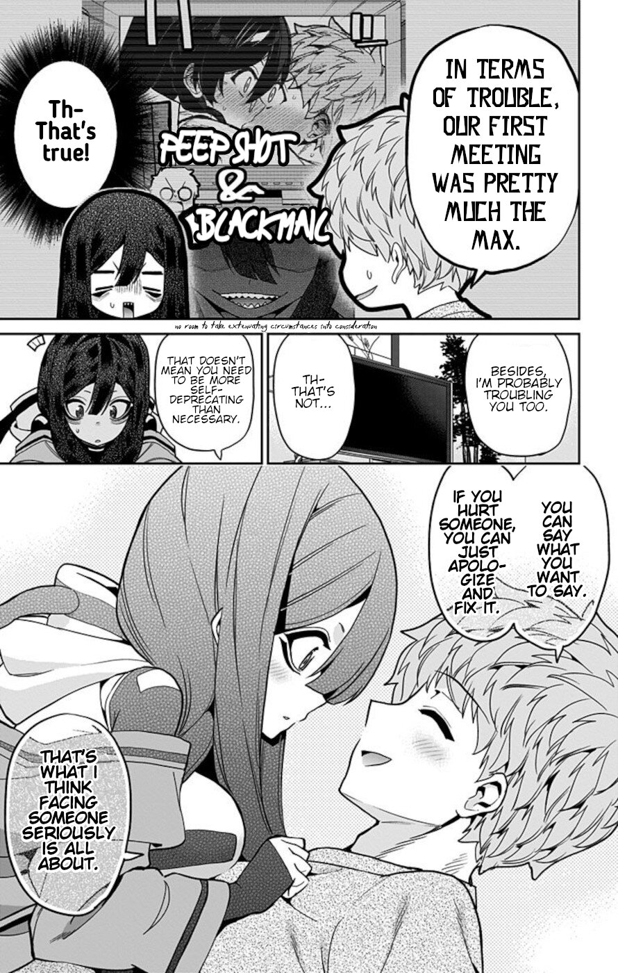 Mone-san no Majime Sugiru Tsukiaikata Chapter 56 page 9 - Chapter 56: Peep Shot 3