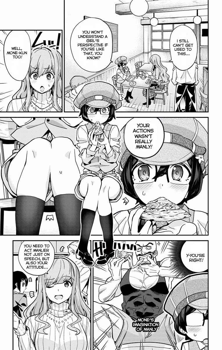 Mone-san no Majime Sugiru Tsukiaikata Chapter 6 page 8 - Chapter 6: Genderbent