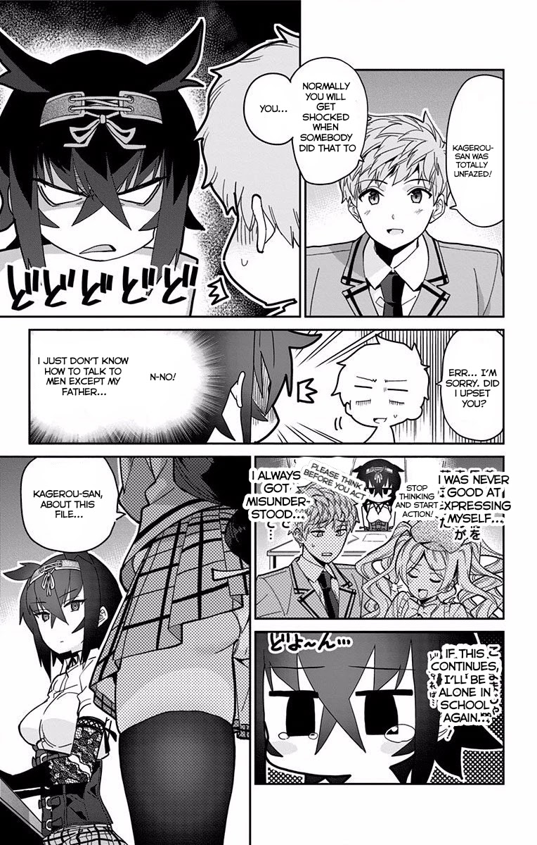 Mone-san no Majime Sugiru Tsukiaikata Chapter 7 page 8 - Chapter 7: Kagerou Tsubaki