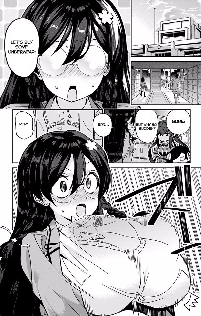 Mone-san no Majime Sugiru Tsukiaikata Chapter 9.5 page 3 - Chapter 9.5: Volume 1 extra: Lingerie