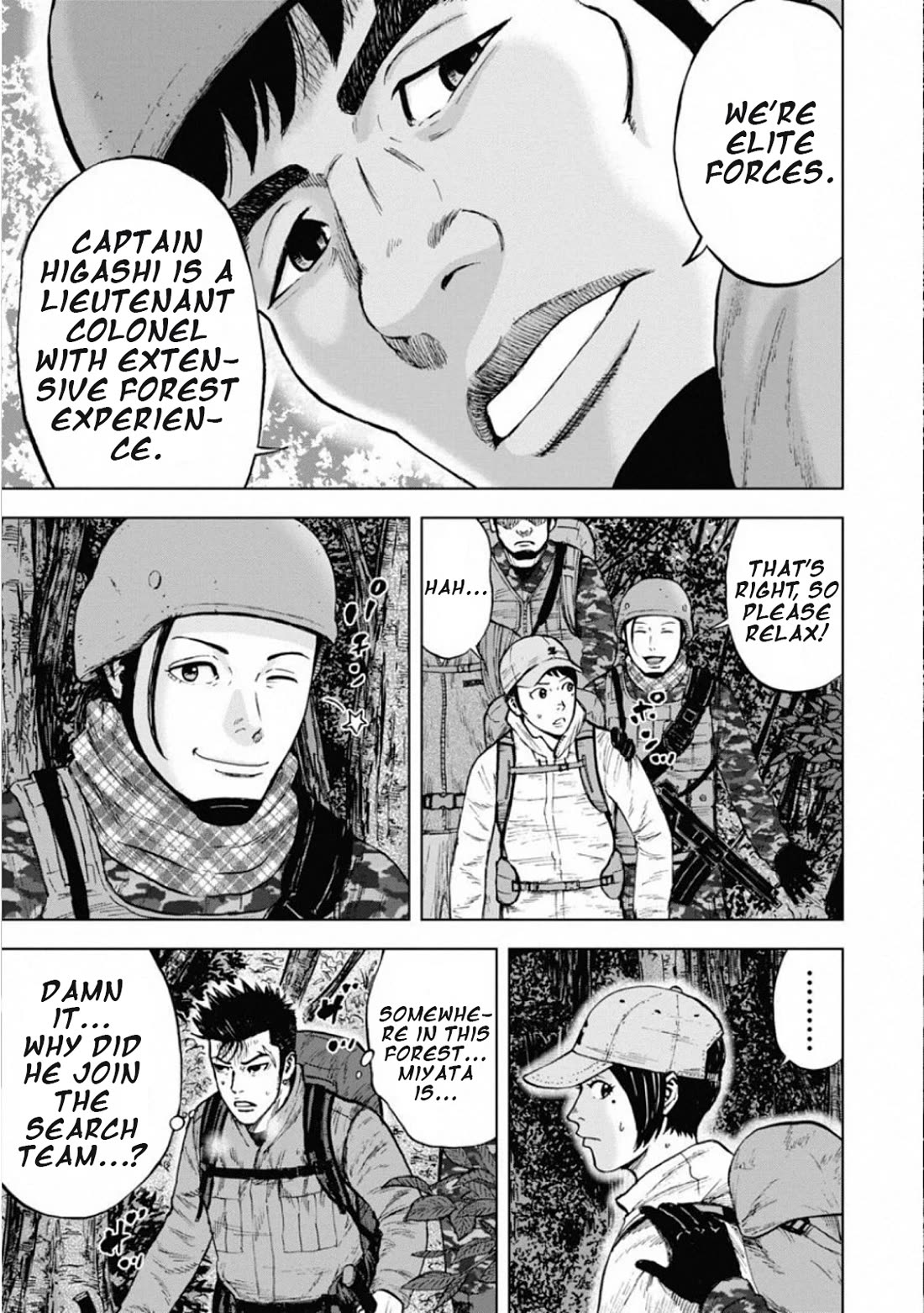 Monkey Peak the Rock Chapter 1 page 24 - Chapter 1: Into the forest