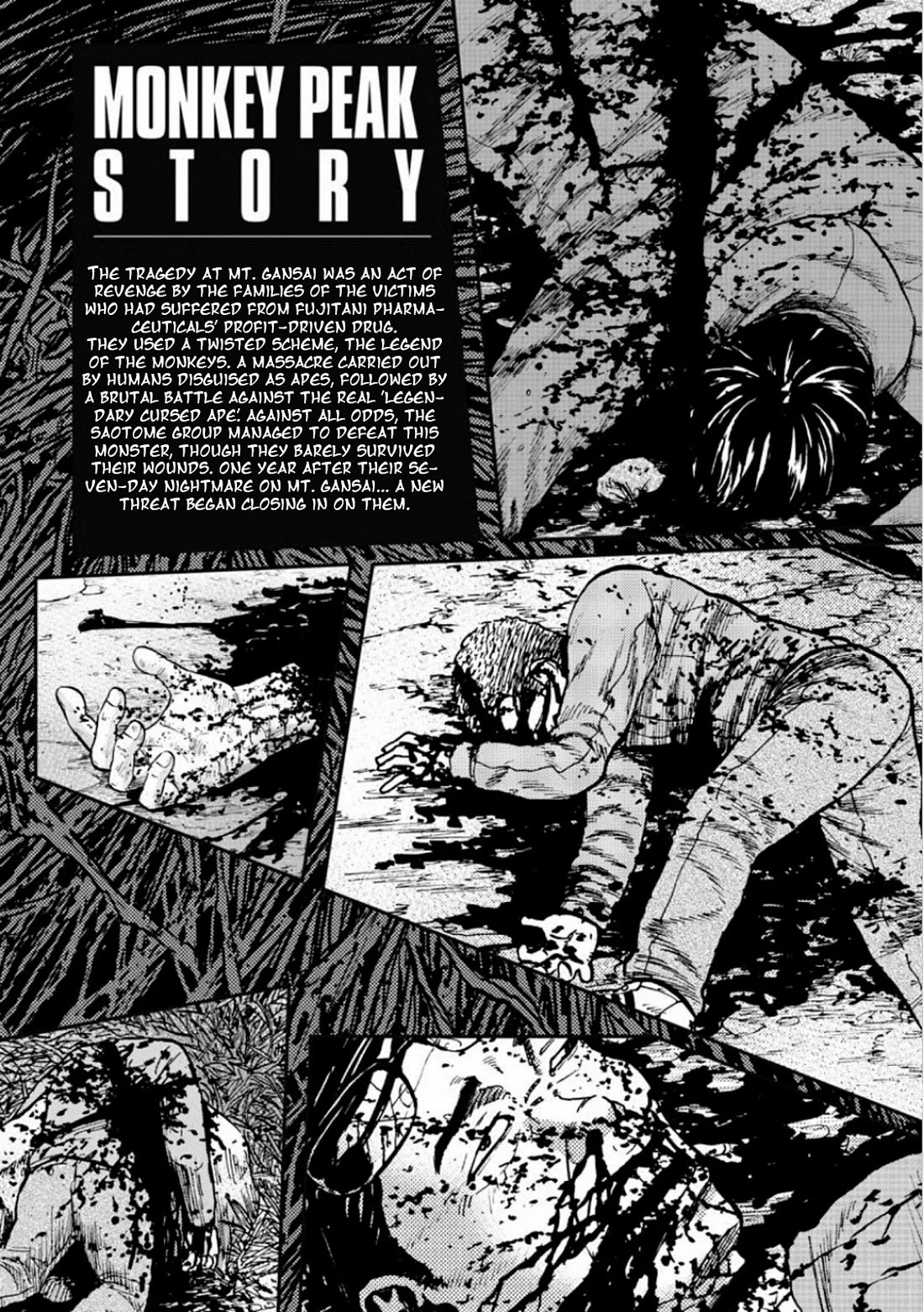 Monkey Peak the Rock Chapter 1 page 4 - Chapter 1: Into the forest