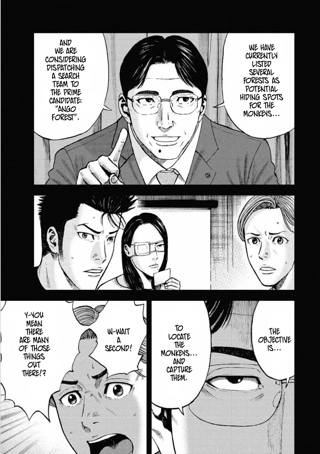 Monkey Peak the Rock Chapter 2 page 8 - Chapter 2: The search party