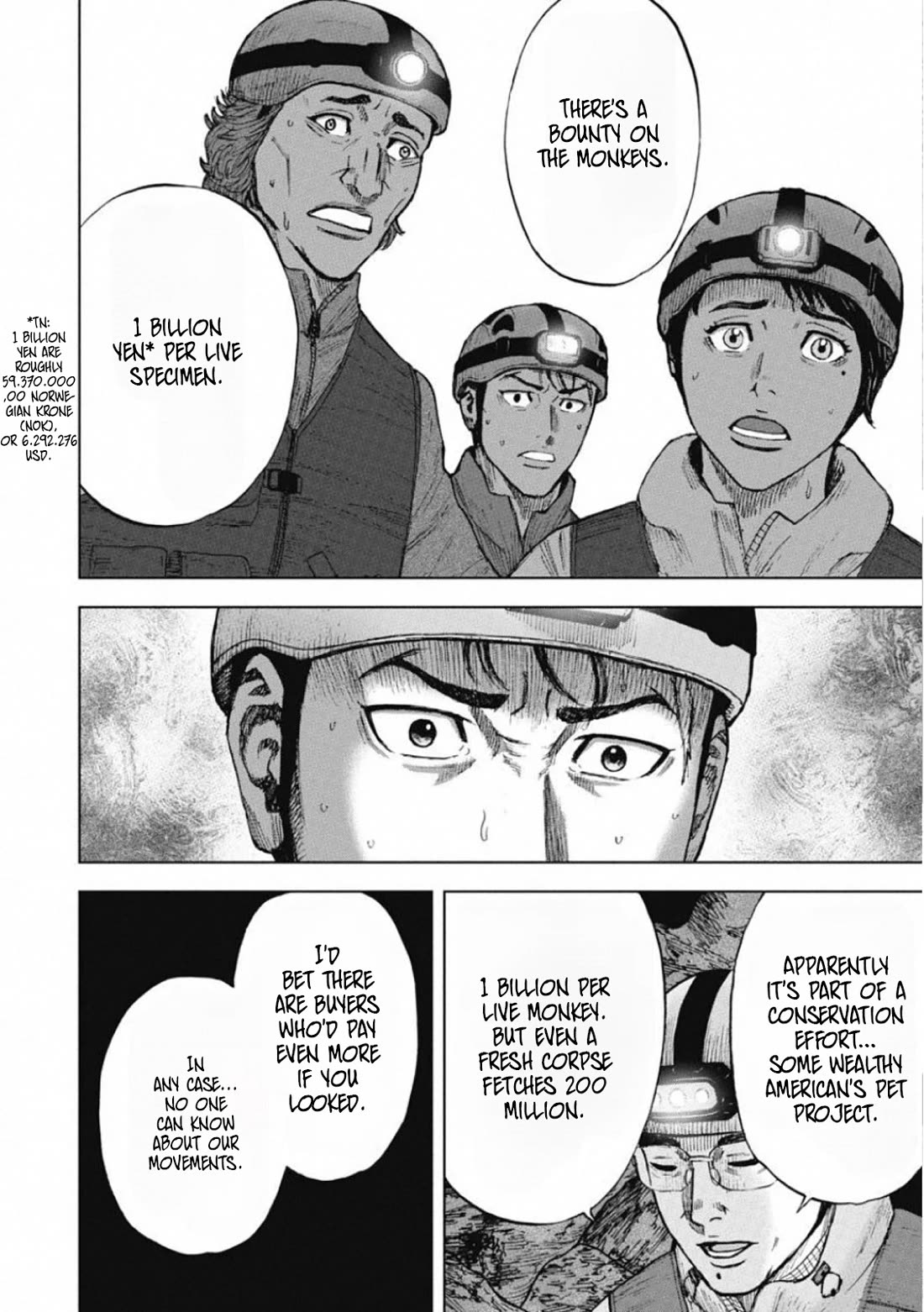 Monkey Peak the Rock Chapter 5 page 7 - Chapter 5: Into the depths