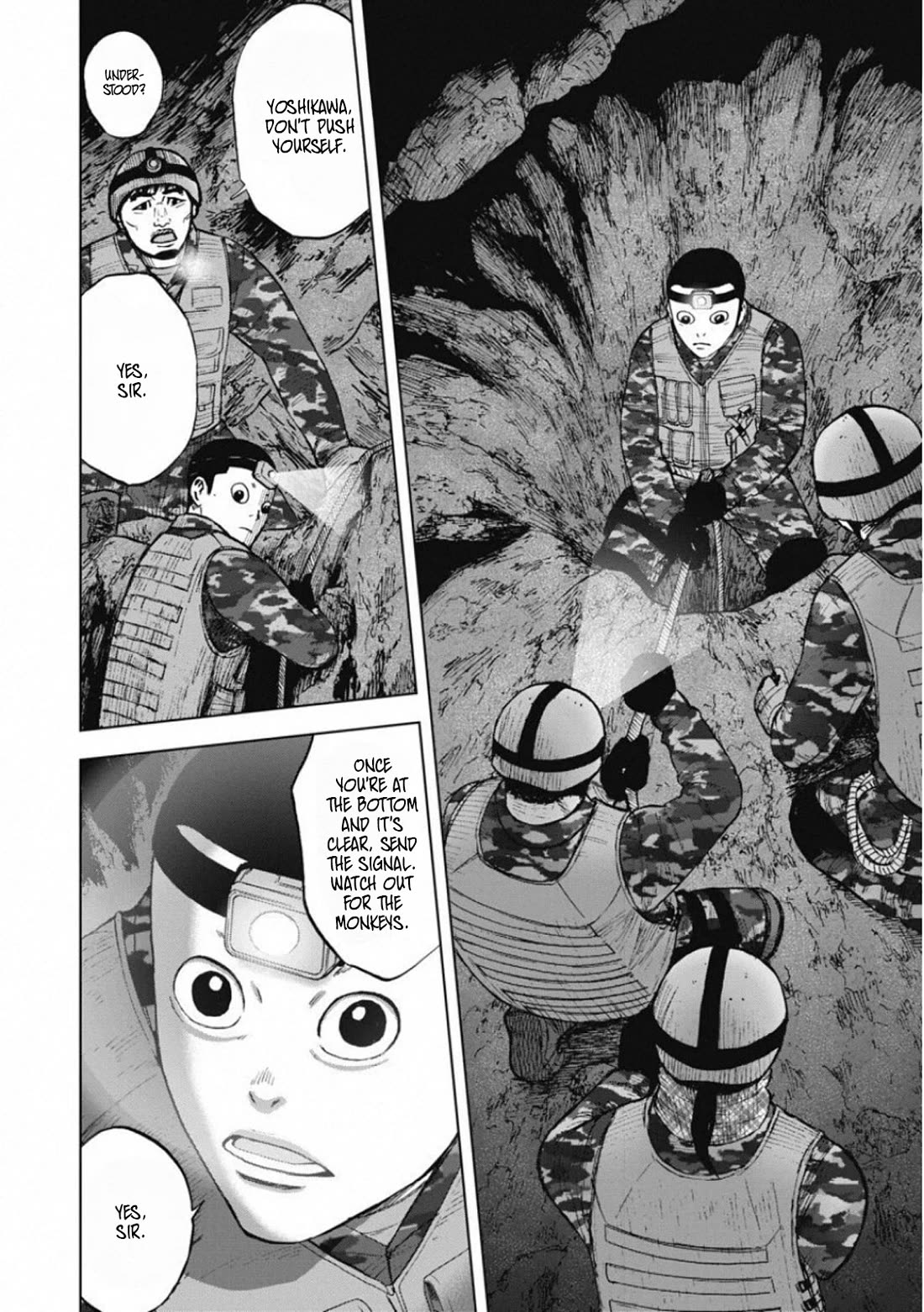Monkey Peak the Rock Chapter 6 page 7 - Chapter 6: Even deeper