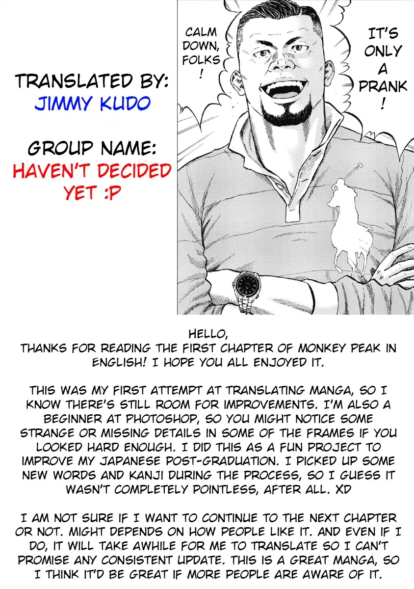 Monkey Peak Chapter 1 page 38 - Chapter 1: Mount Shirabi