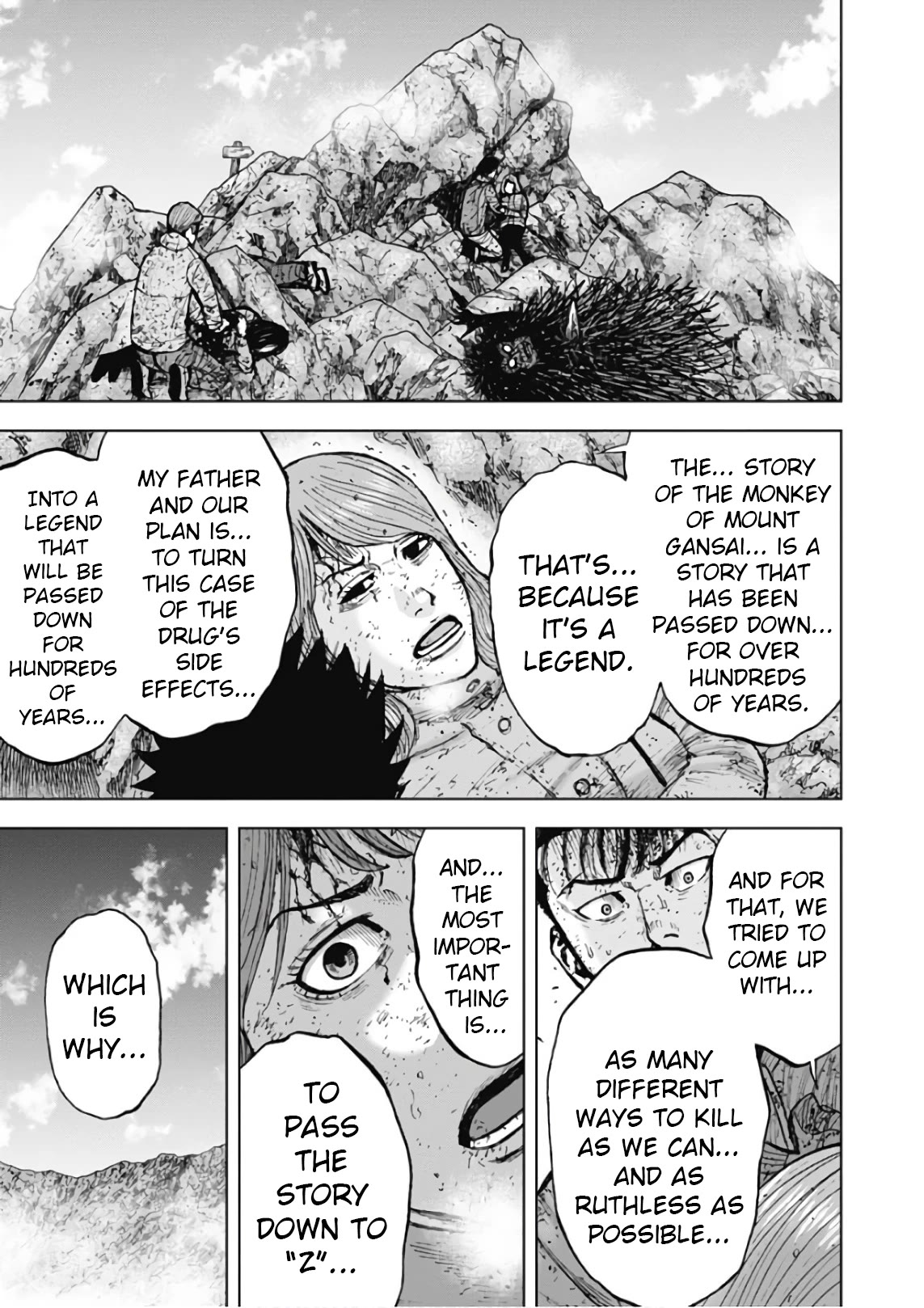 Monkey Peak Chapter 115 page 15 - Chapter 115: Hayashi