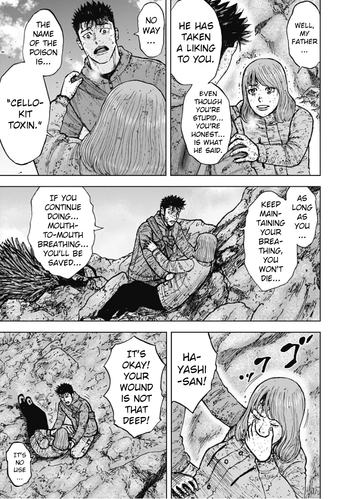 Monkey Peak Chapter 115 page 17 - Chapter 115: Hayashi