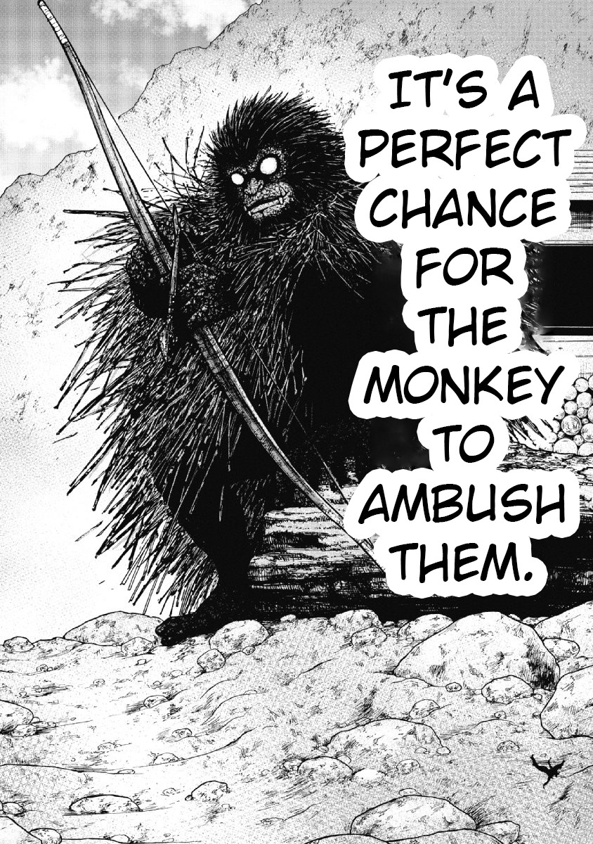 Monkey Peak Chapter 13 page 12 - Chapter 13: Maedake - Nakadake Cabin