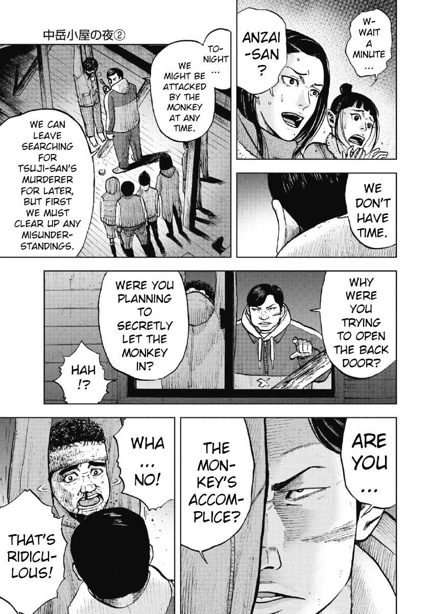 Monkey Peak Chapter 18 page 15 - Chapter 18: The Night At Nakadake Cabin (Part 2)