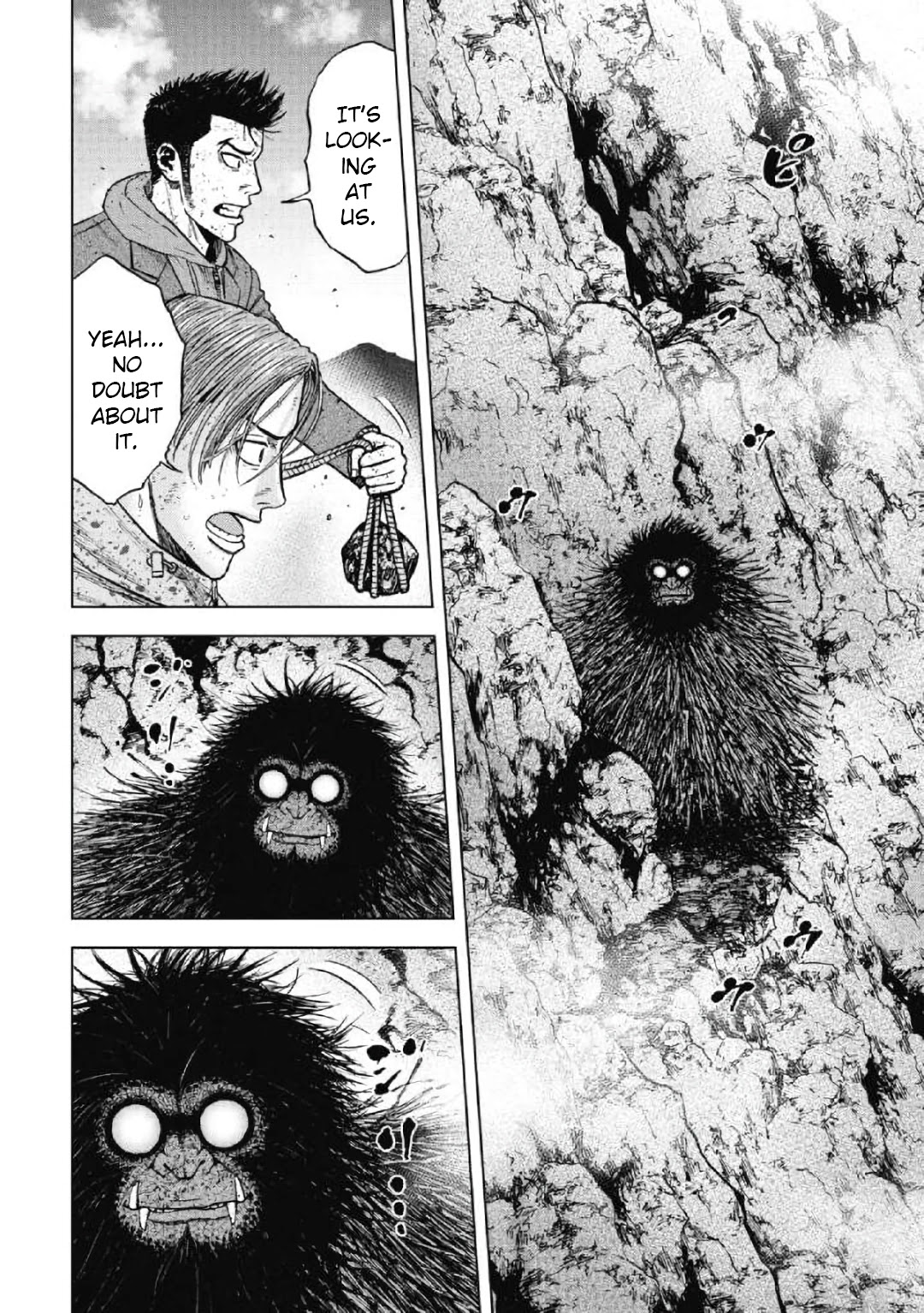 Monkey Peak Chapter 43 page 2 - Chapter 43: Niemon-Iwa (Part 2)