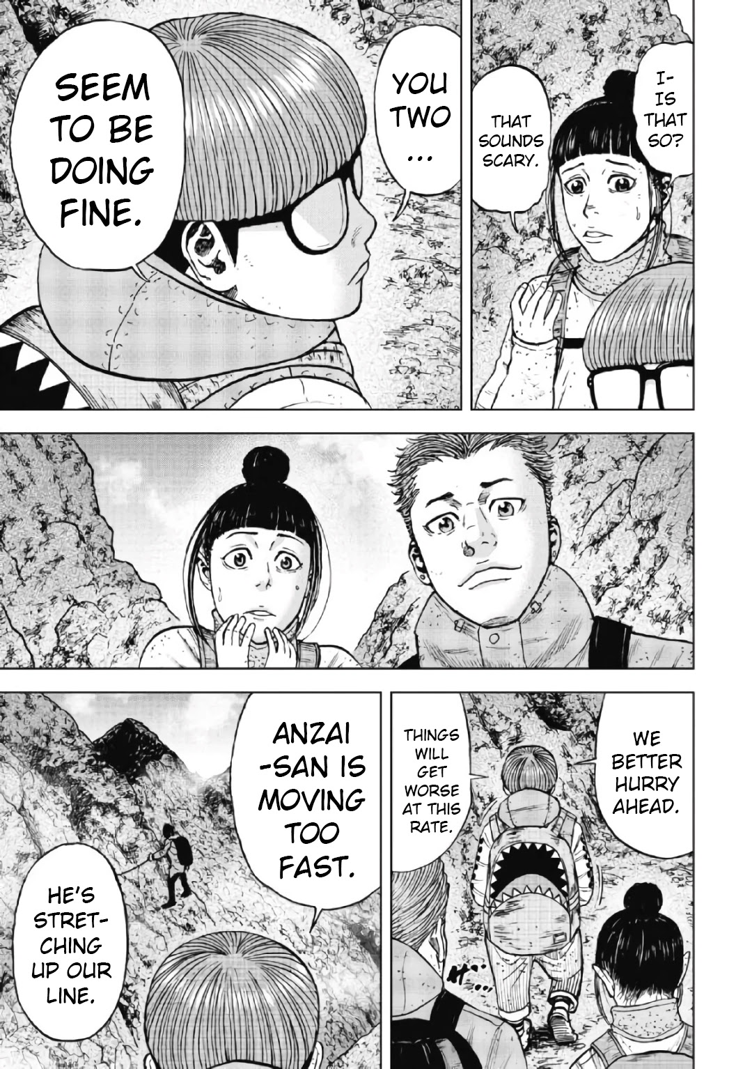 Monkey Peak Chapter 44 page 15 - Chapter 44: Niemon-Iwa (Part 3)