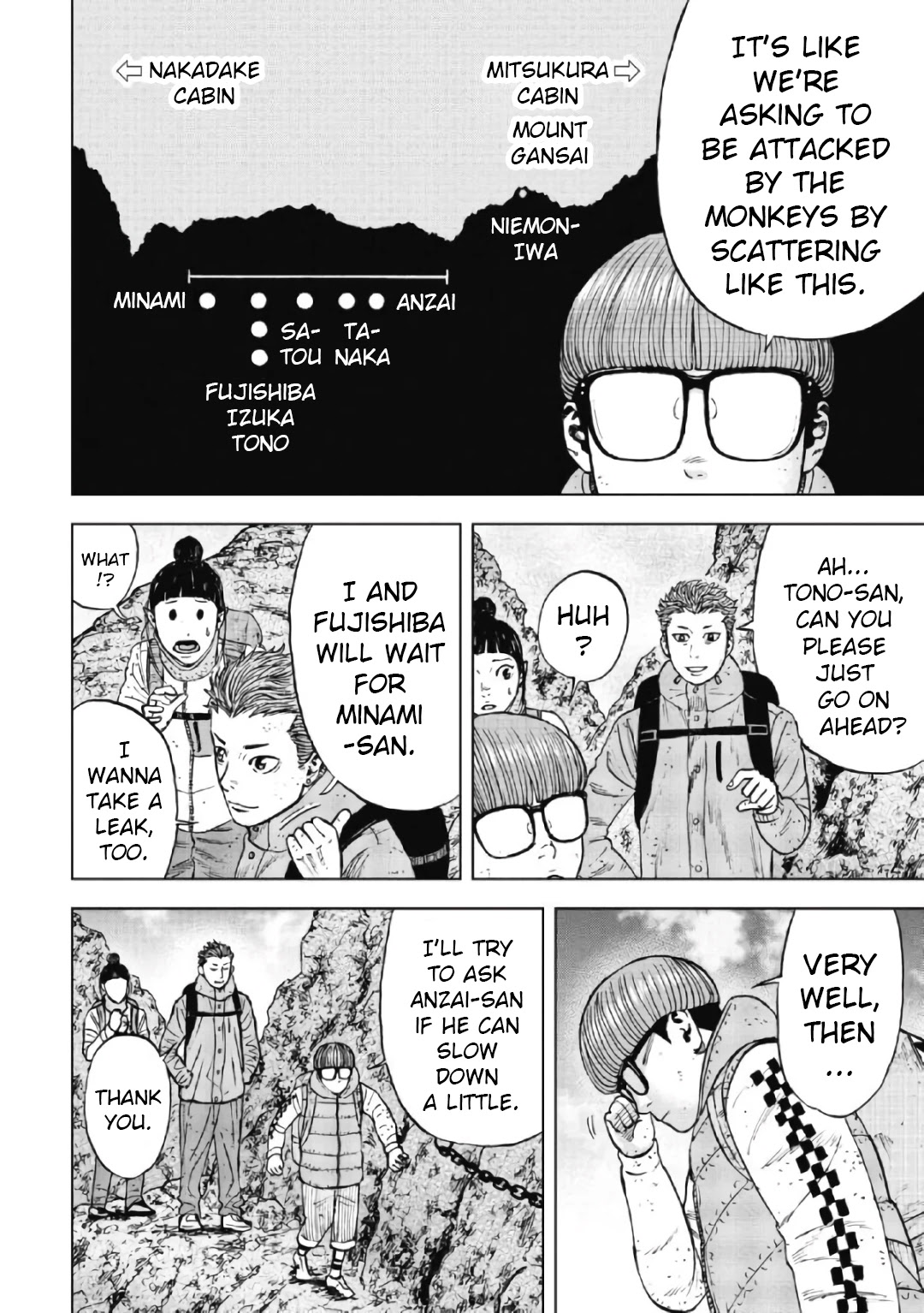 Monkey Peak Chapter 44 page 16 - Chapter 44: Niemon-Iwa (Part 3)