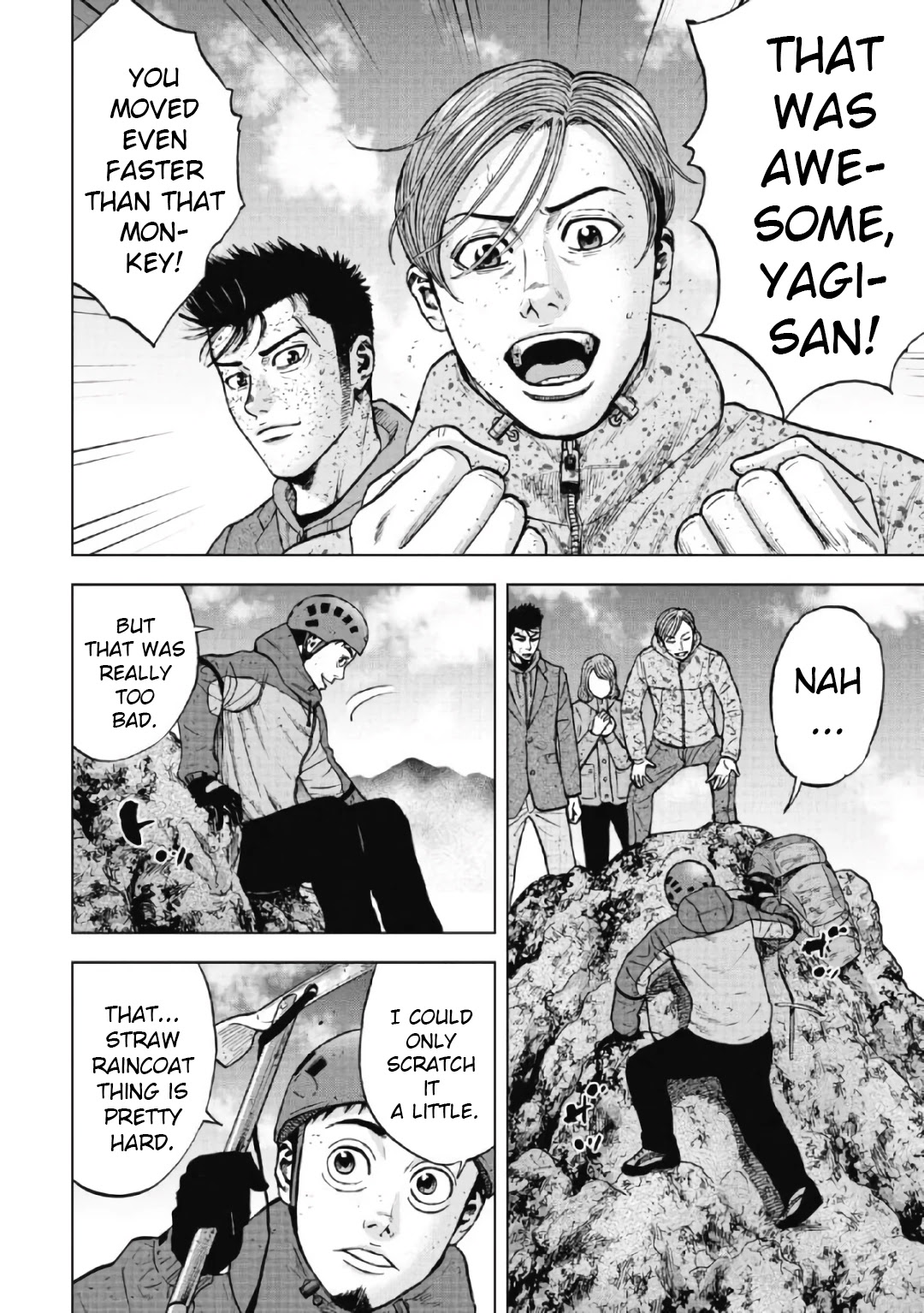 Monkey Peak Chapter 44 page 2 - Chapter 44: Niemon-Iwa (Part 3)