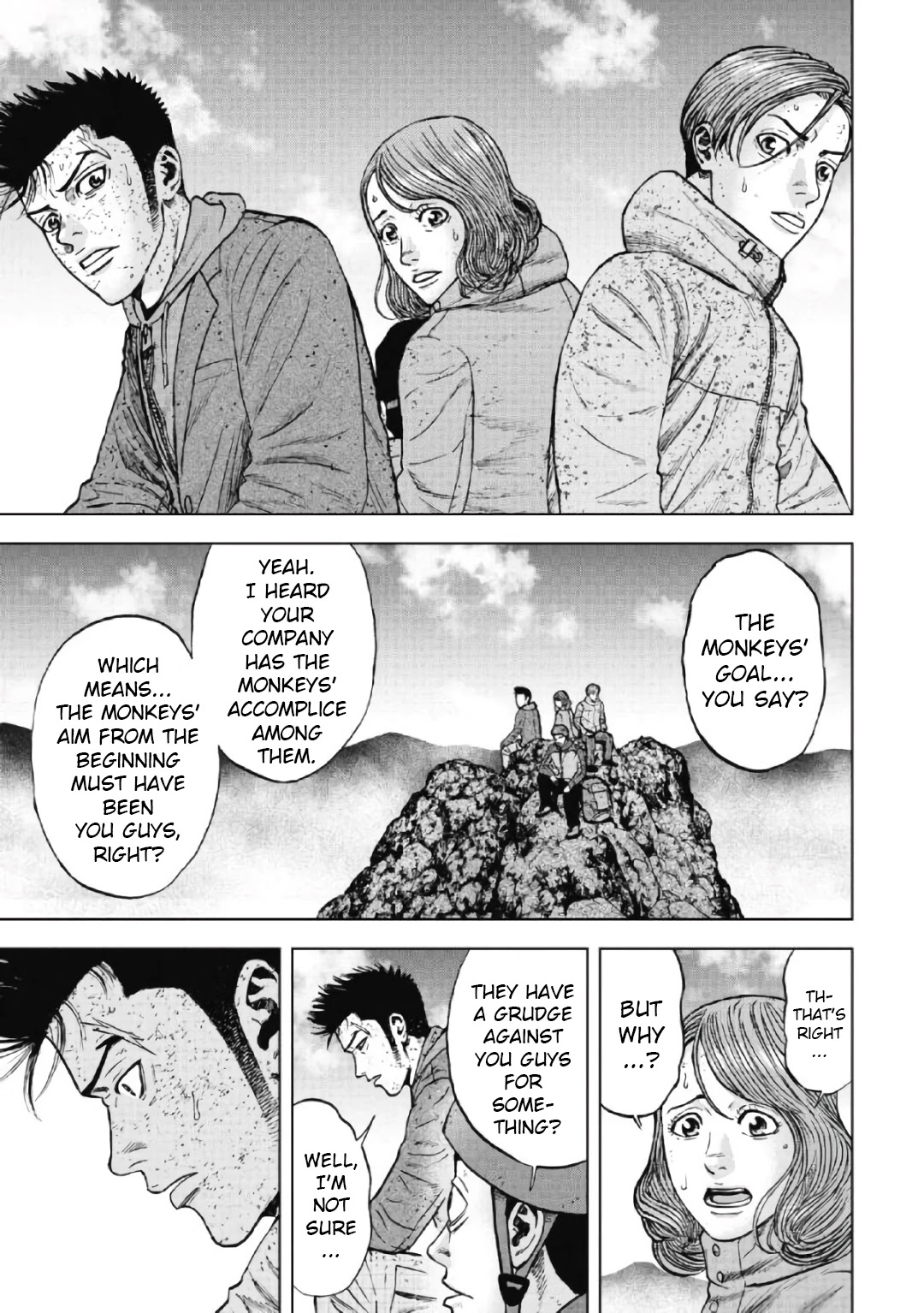 Monkey Peak Chapter 44 page 7 - Chapter 44: Niemon-Iwa (Part 3)