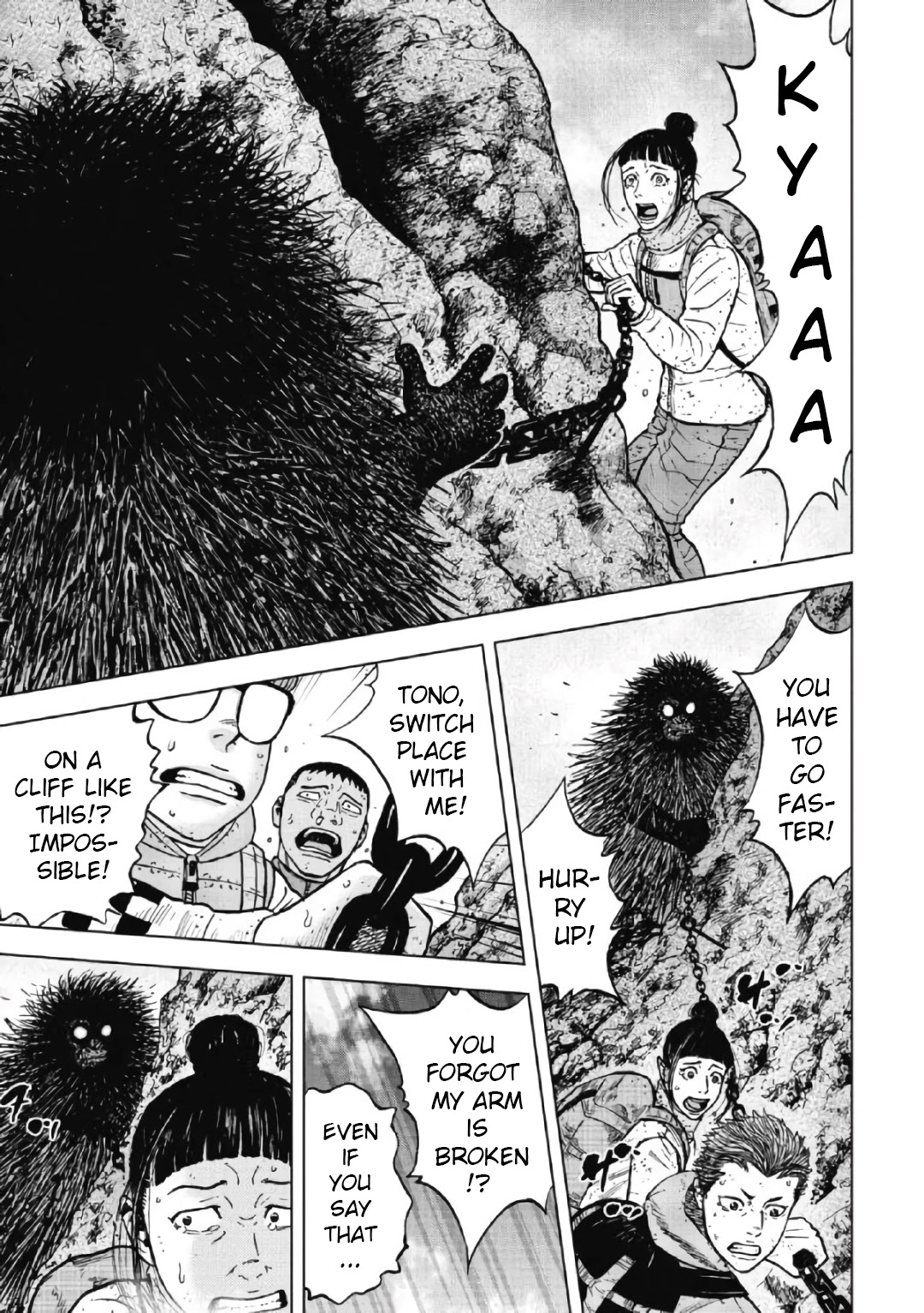 Monkey Peak Chapter 45 page 11 - Chapter 45: Niemon-Iwa (Part 4)