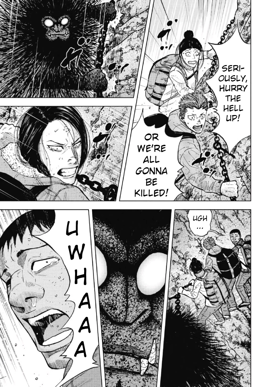 Monkey Peak Chapter 45 page 13 - Chapter 45: Niemon-Iwa (Part 4)