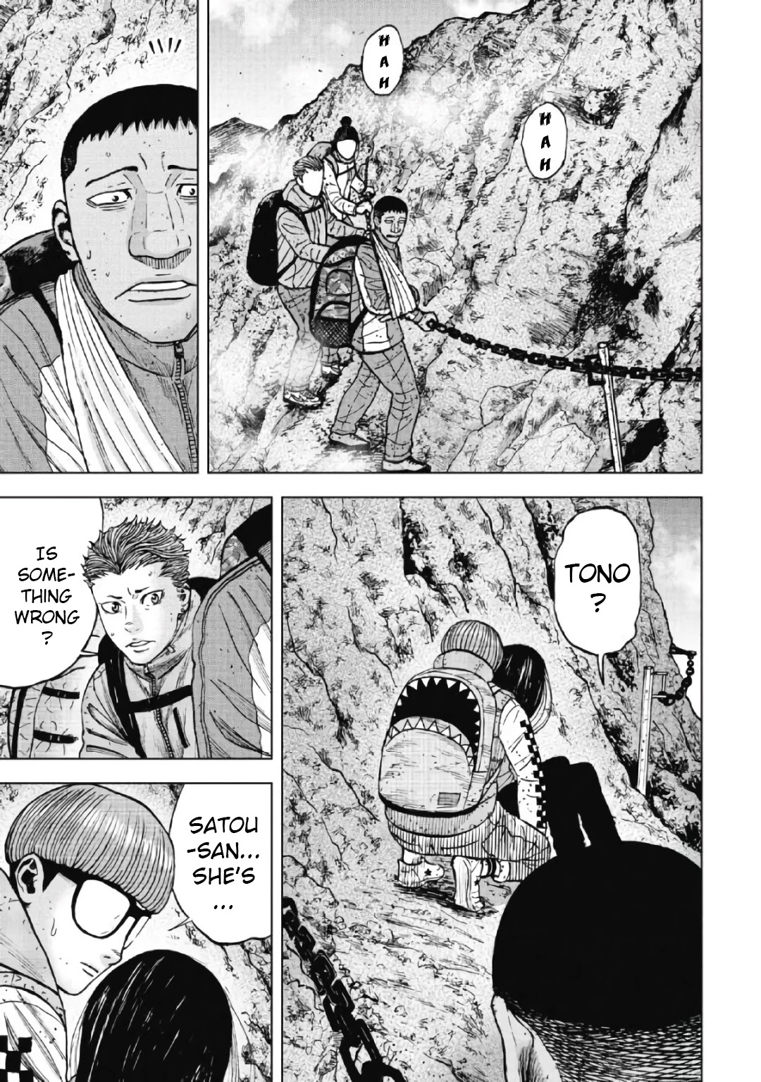 Monkey Peak Chapter 45 page 5 - Chapter 45: Niemon-Iwa (Part 4)