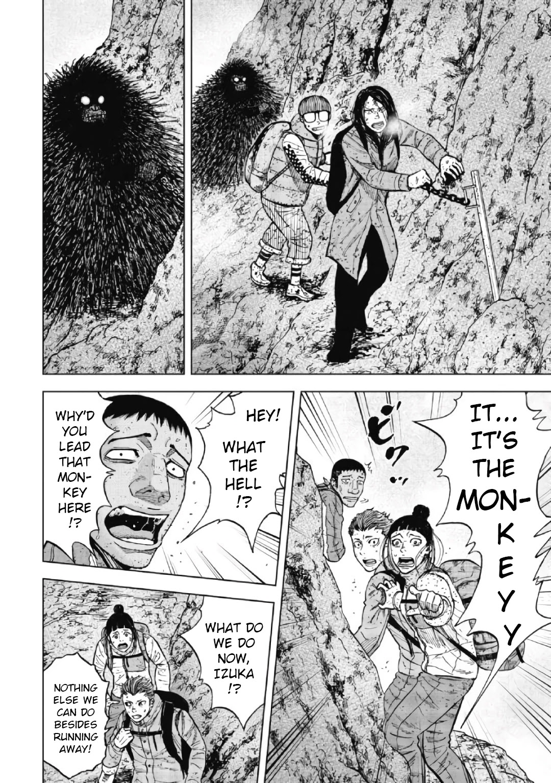 Monkey Peak Chapter 46 page 12 - Chapter 46: Niemon-Iwa (Part 5)