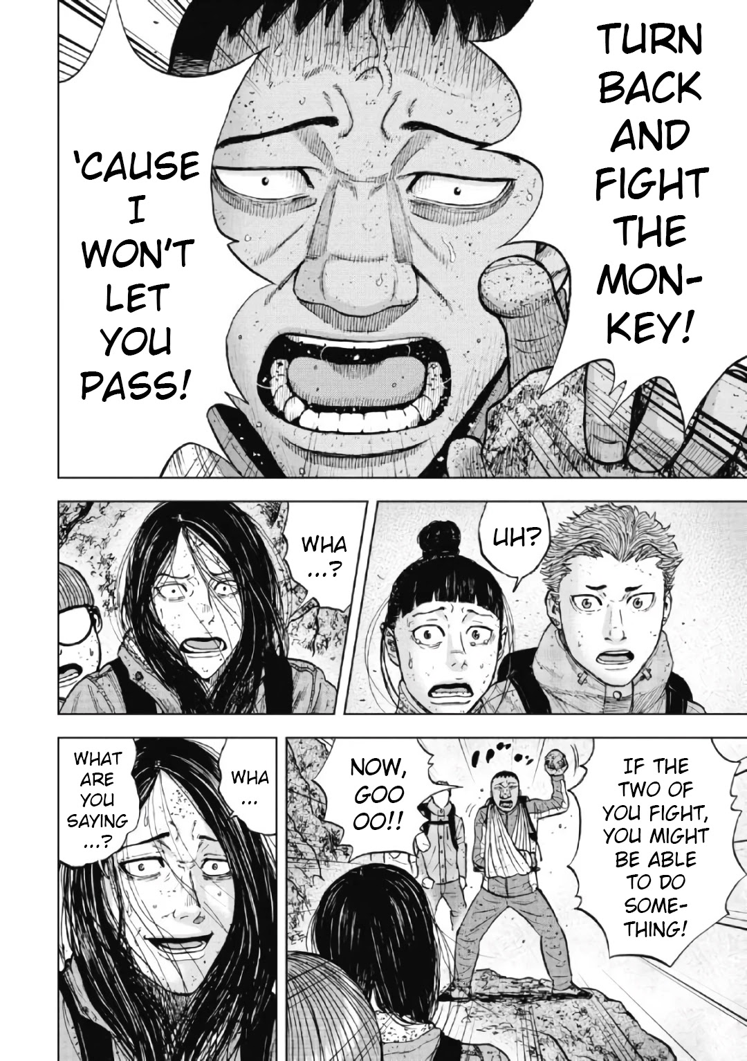 Monkey Peak Chapter 46 page 14 - Chapter 46: Niemon-Iwa (Part 5)